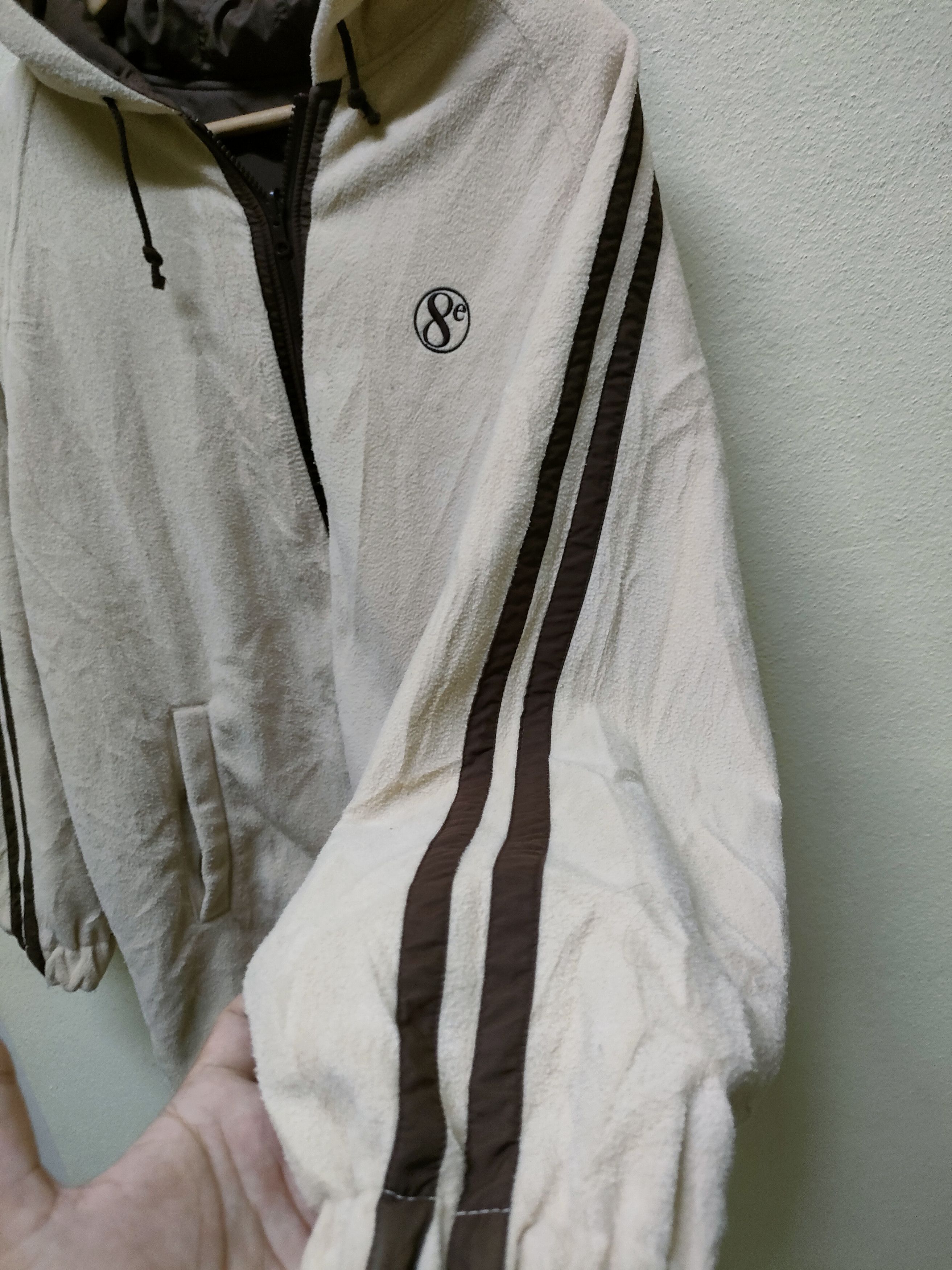 Japanese Brand Huitieme Fleece Reversible Jacket Size US L / EU 52-54 / 3 - 5 Thumbnail
