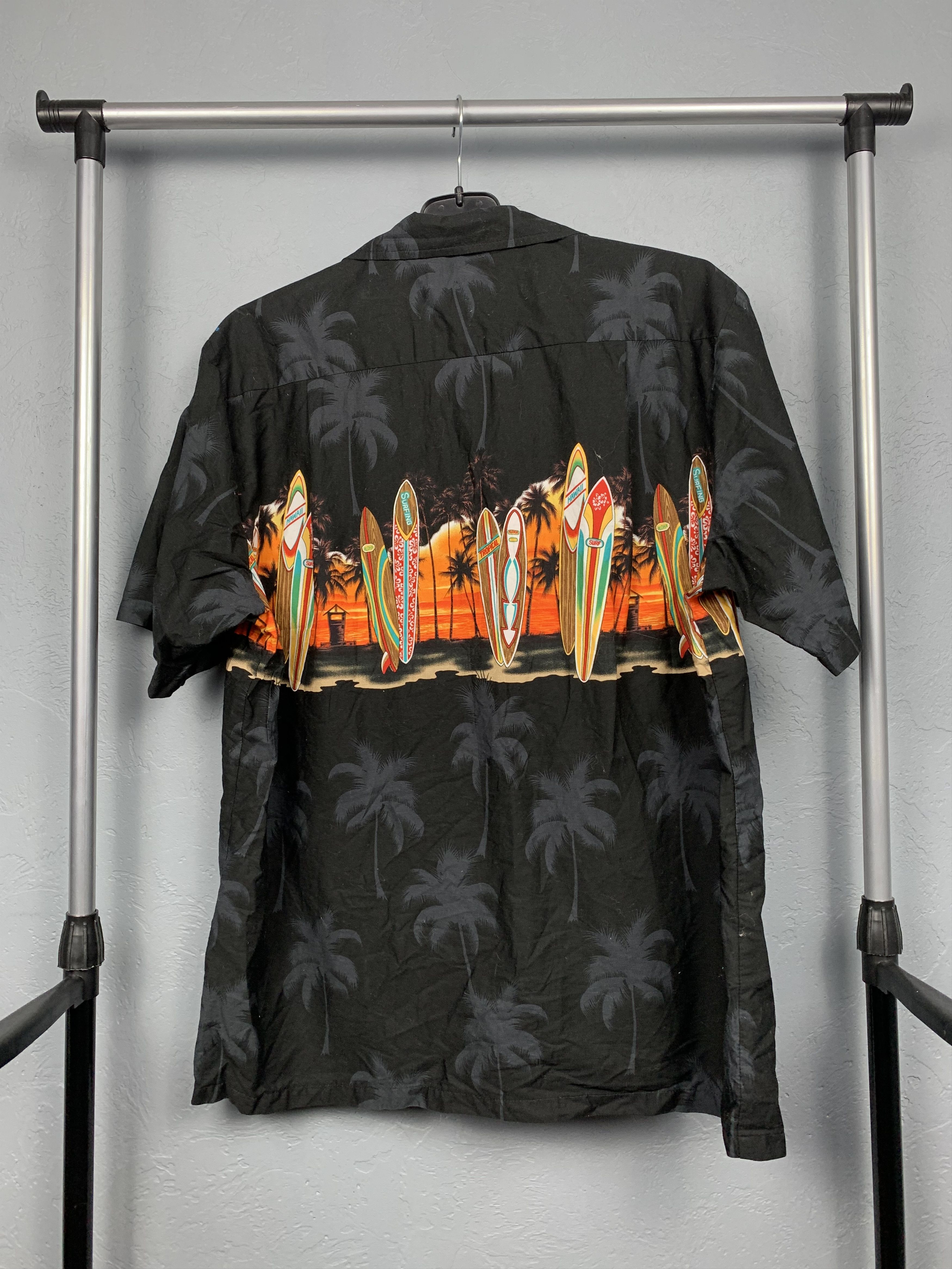 Vintage 90s Vintage HAWAIIAN Islands Printed Shirt Size L Size US L / EU 52-54 / 3 - 5 Thumbnail