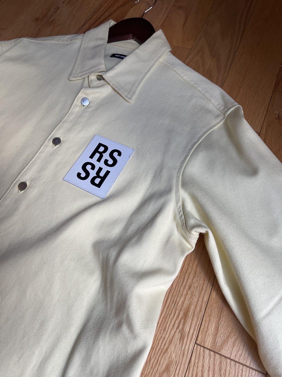 Raf Simons RAF SIMONS DENIM SHIRT YELLOW Size US M / EU 48-50 / 2 - 3 Thumbnail