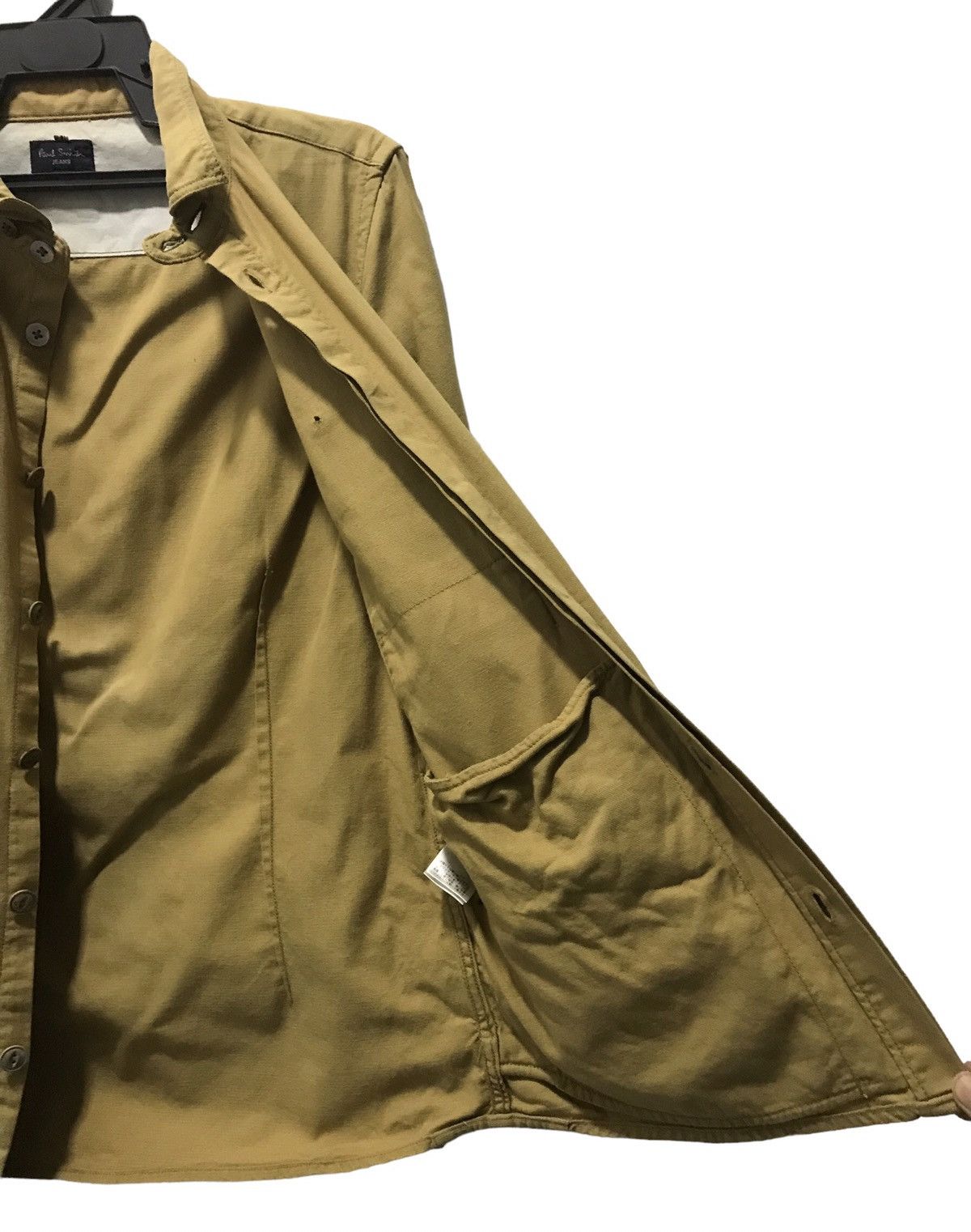 Paul Smith Paul Smith Jeans Khaki Work Shirt Jacket – Size L Size US L / EU 52-54 / 3 - 11 Thumbnail