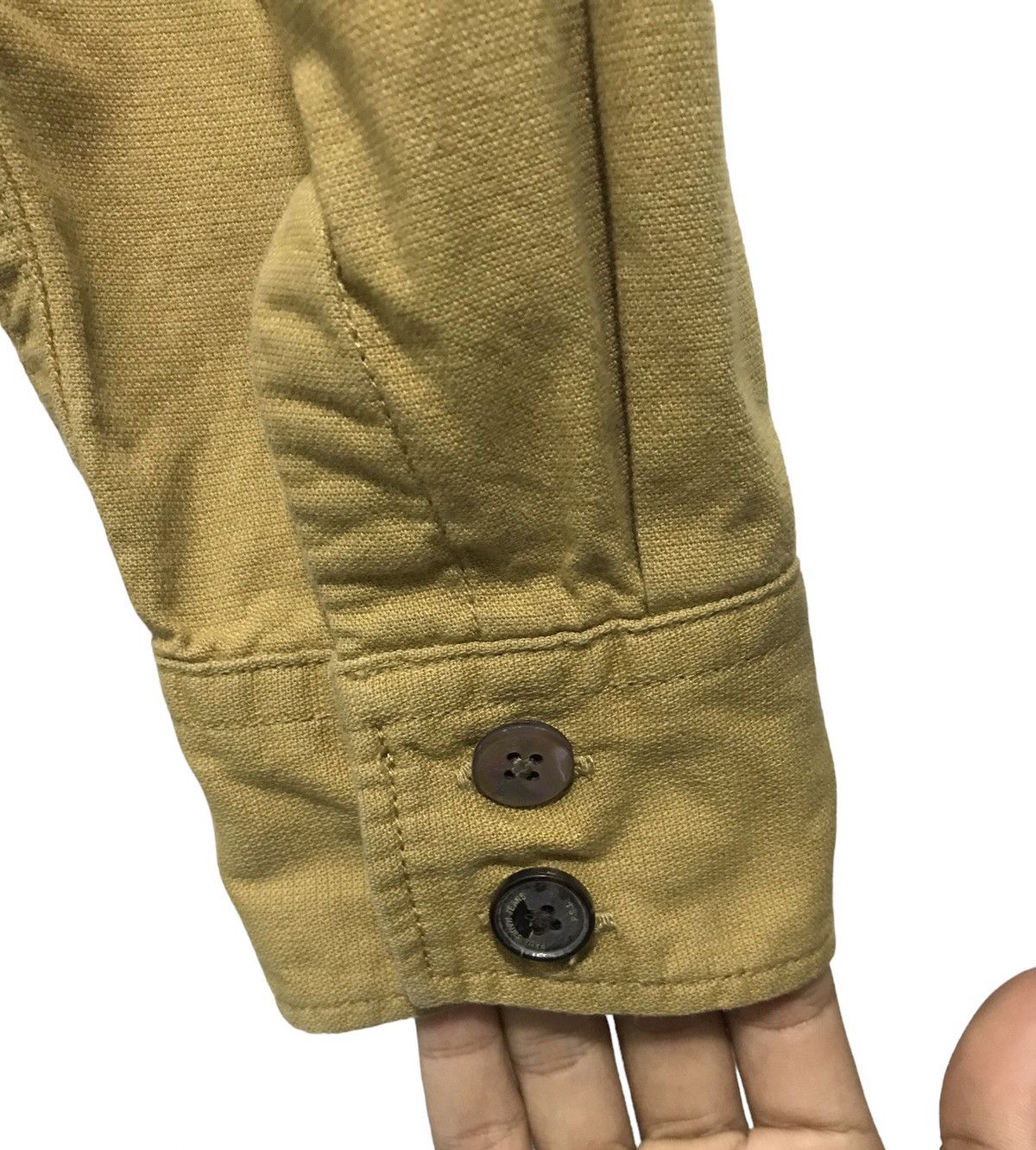 Paul Smith Paul Smith Jeans Khaki Work Shirt Jacket – Size L Size US L / EU 52-54 / 3 - 10 Thumbnail
