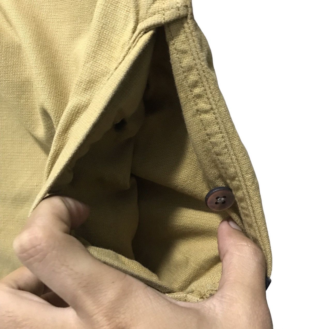 Paul Smith Paul Smith Jeans Khaki Work Shirt Jacket – Size L Size US L / EU 52-54 / 3 - 8 Thumbnail