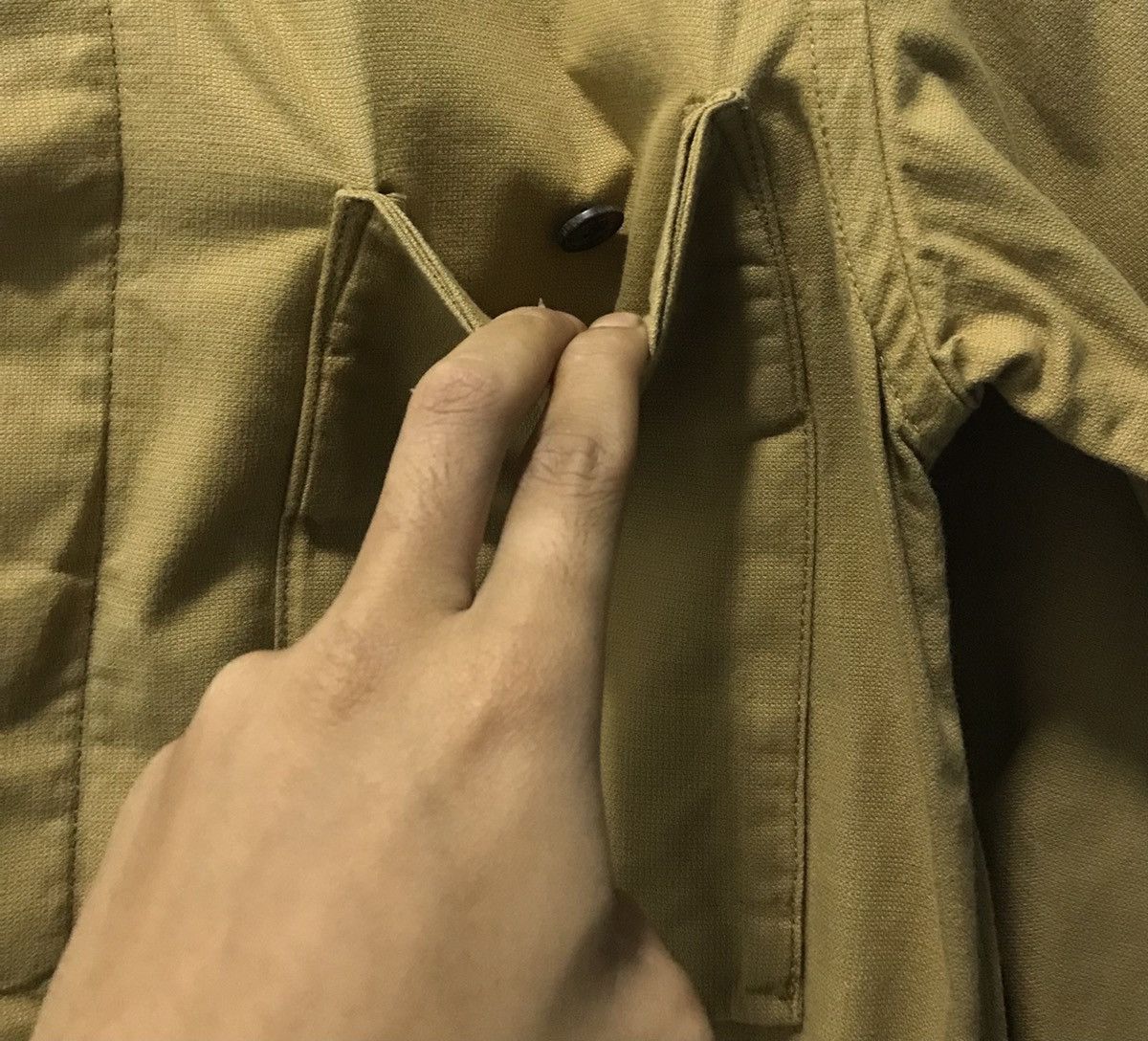 Paul Smith Paul Smith Jeans Khaki Work Shirt Jacket – Size L Size US L / EU 52-54 / 3 - 6 Thumbnail