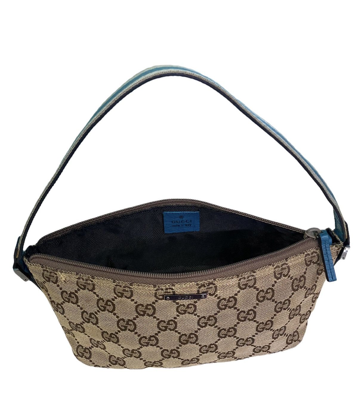 Vintage DELETE ANYTIME AUTHENTIC VINTAGE GUCCI MONOGRAM POCHETTE BAG Size ONE SIZE - 12 Thumbnail