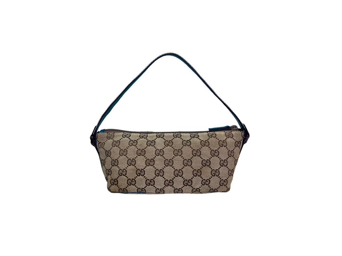 Vintage DELETE ANYTIME AUTHENTIC VINTAGE GUCCI MONOGRAM POCHETTE BAG Size ONE SIZE - 3 Thumbnail