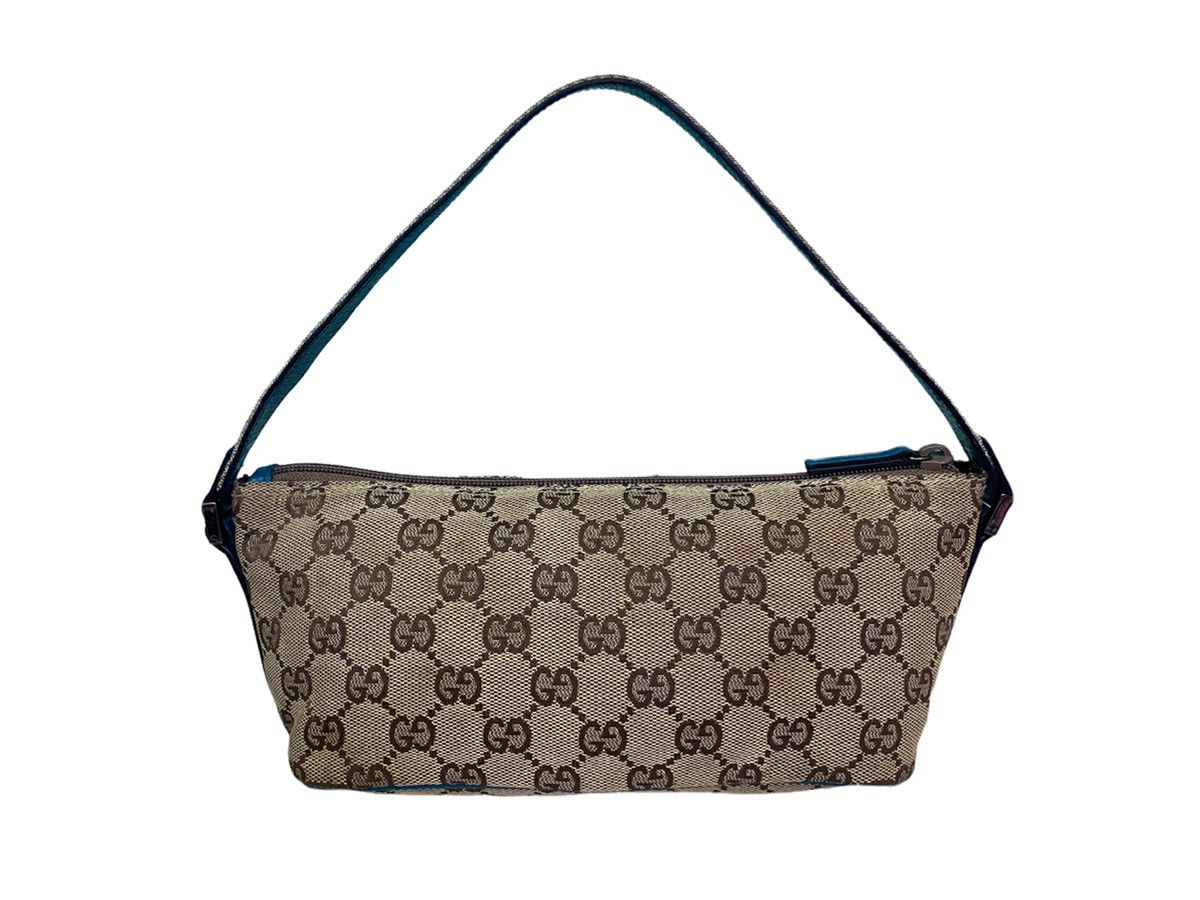 Vintage DELETE ANYTIME AUTHENTIC VINTAGE GUCCI MONOGRAM POCHETTE BAG Size ONE SIZE - 4 Thumbnail