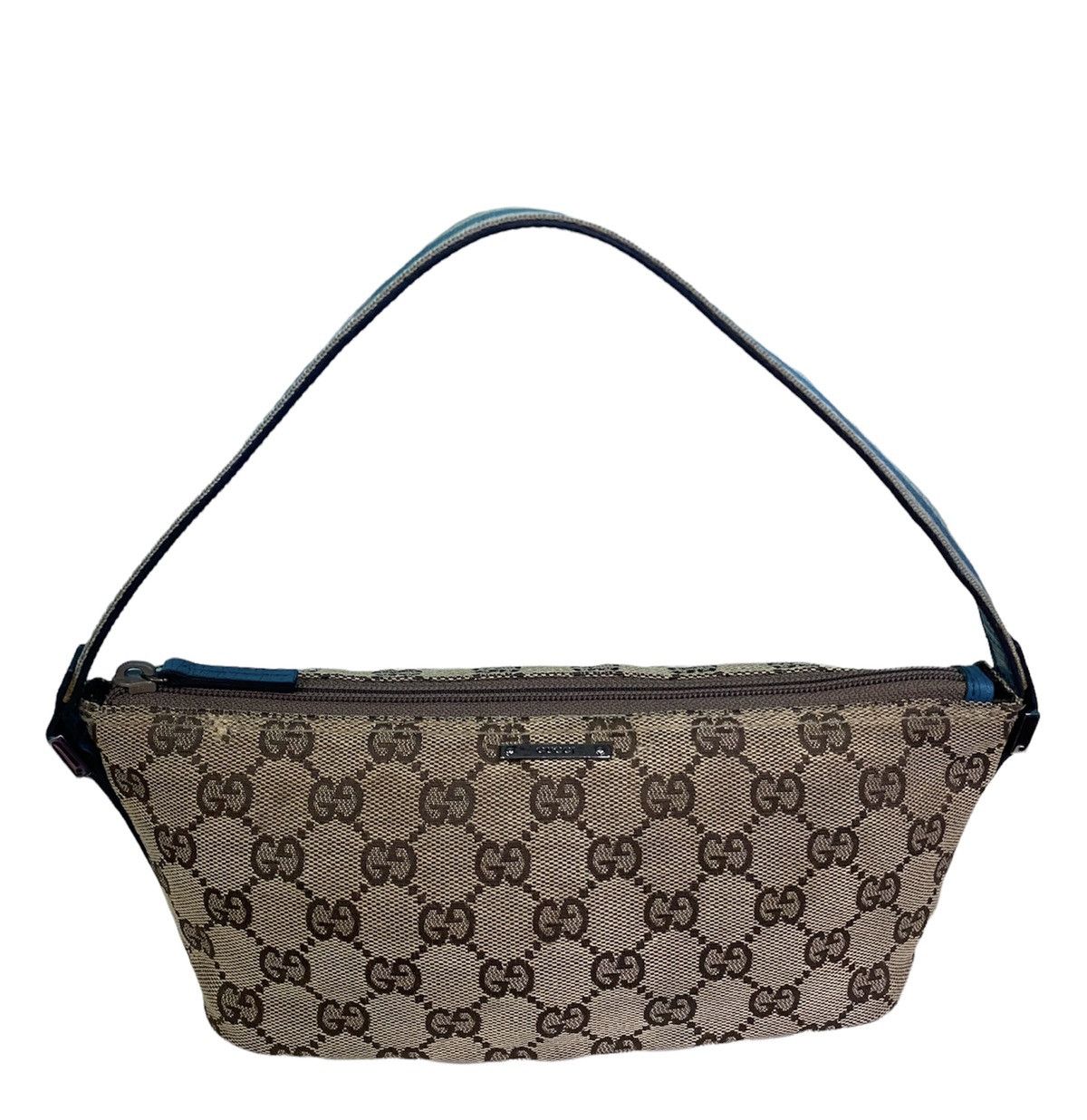 Vintage DELETE ANYTIME AUTHENTIC VINTAGE GUCCI MONOGRAM POCHETTE BAG Size ONE SIZE - 5 Thumbnail