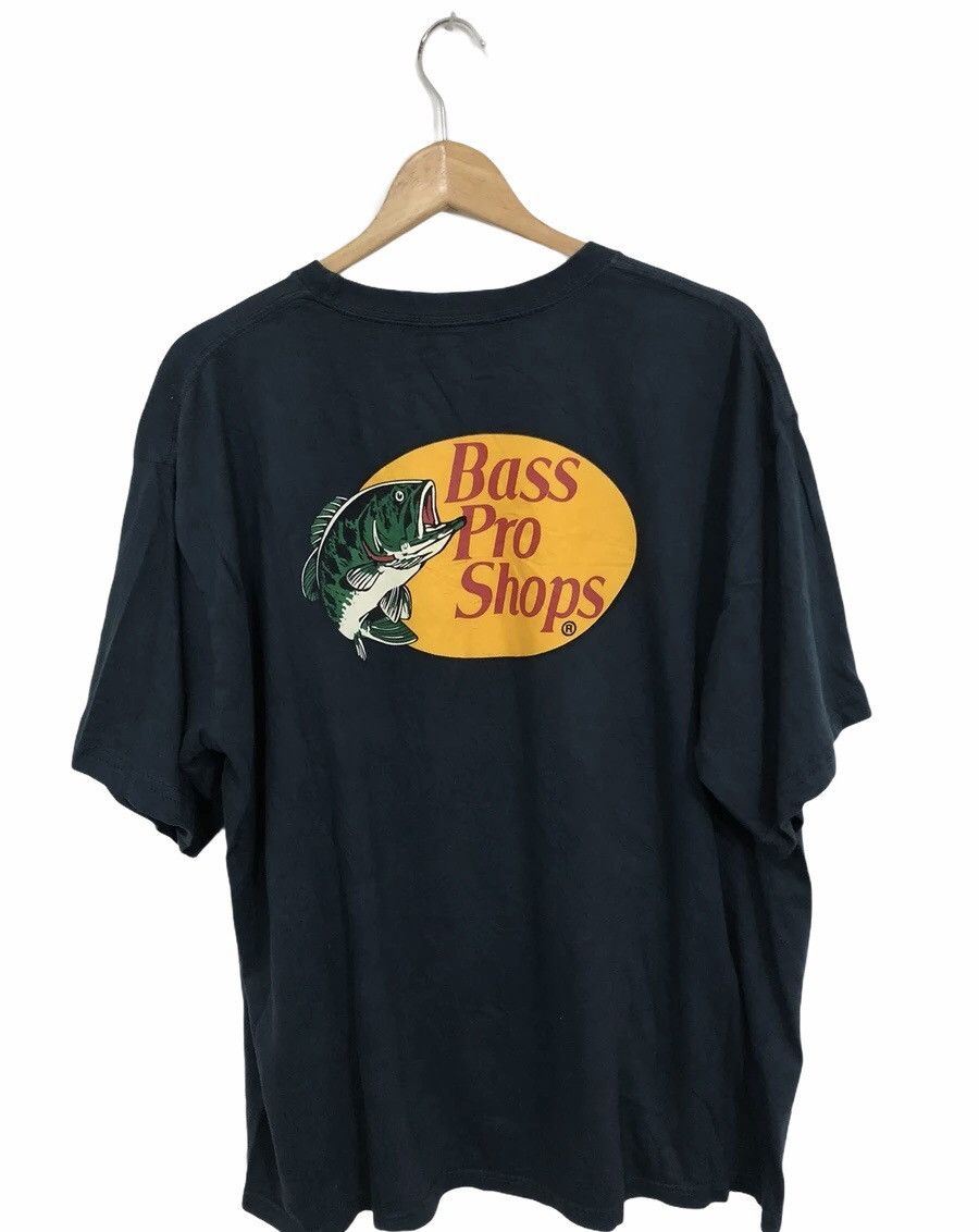 Bass Pro Shops Shirt Mens Extra Large Green Graphic Tee Hunt Fishing  Outdoor