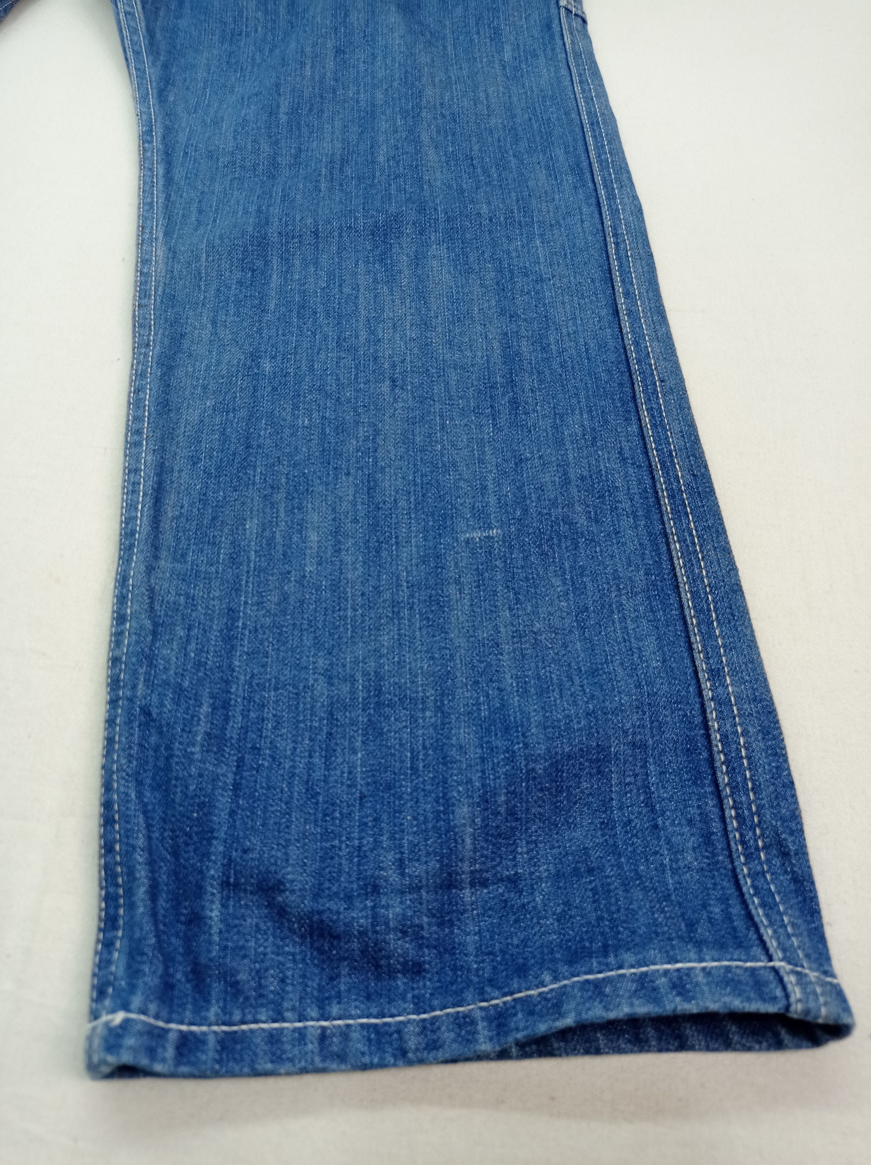 HARE × Japanese Brand 🇯🇵Hare Drop Crotch Denim Carpenter Pants Size US 31 - 10 Thumbnail