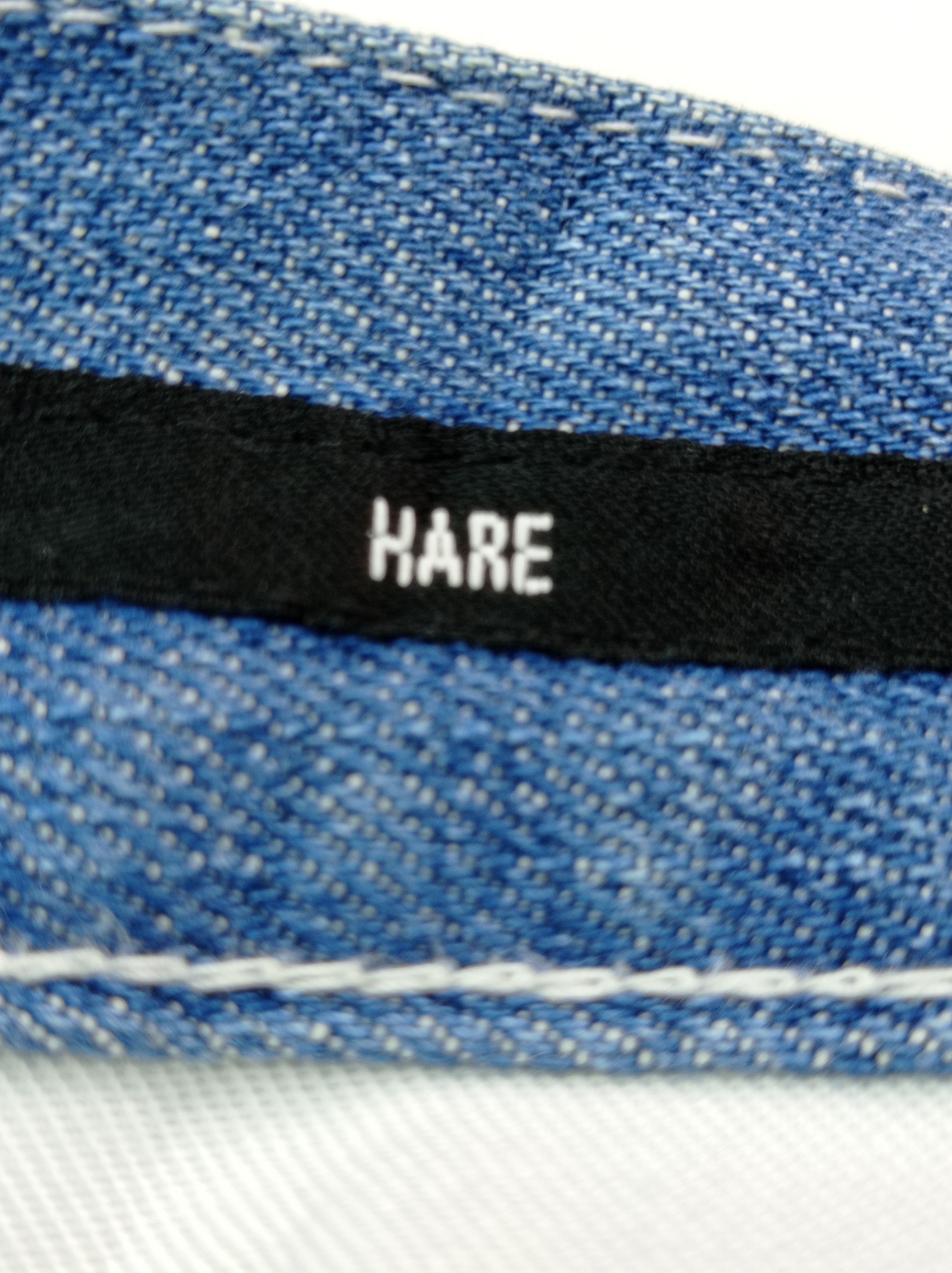 HARE × Japanese Brand 🇯🇵Hare Drop Crotch Denim Carpenter Pants Size US 31 - 4 Thumbnail