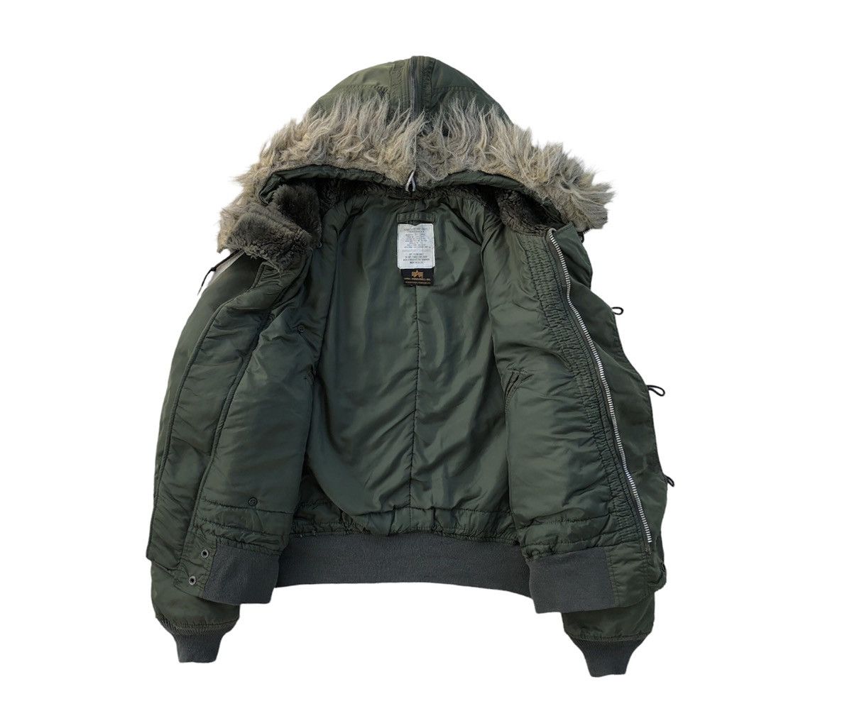Alpha Industries Vintage Alpha Industries N-2B Cold Weather Bomber Jacket Size US L / EU 52-54 / 3 - 5 Thumbnail