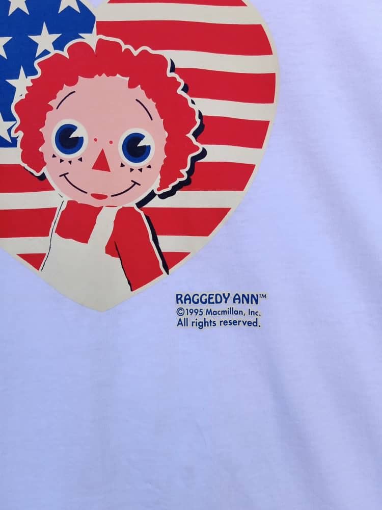 Vintage Raggedy ANN 1995 copyright Vintage Doll USA/Kubrick Size US L / EU 52-54 / 3 - 3 Thumbnail