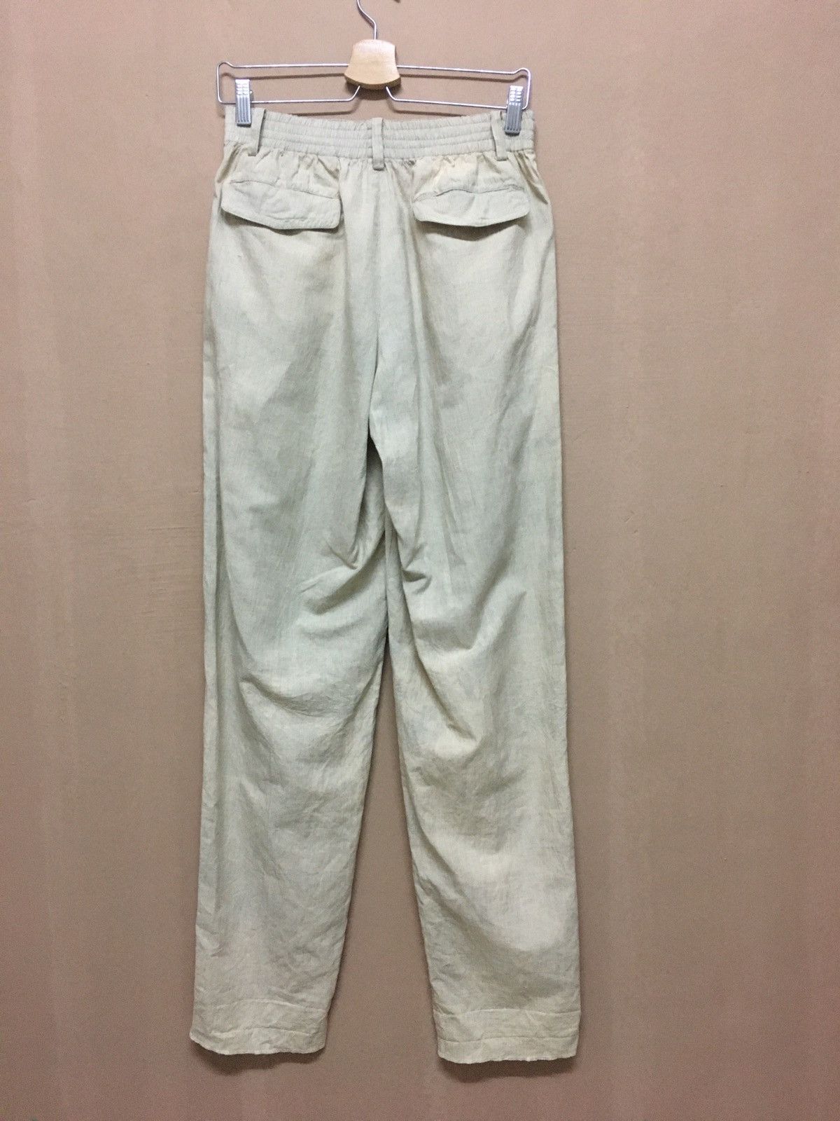 Issey Miyake × Vintage Vintage Issey Miyake Stripes Dirty Trousers Size US 29 - 2 Thumbnail