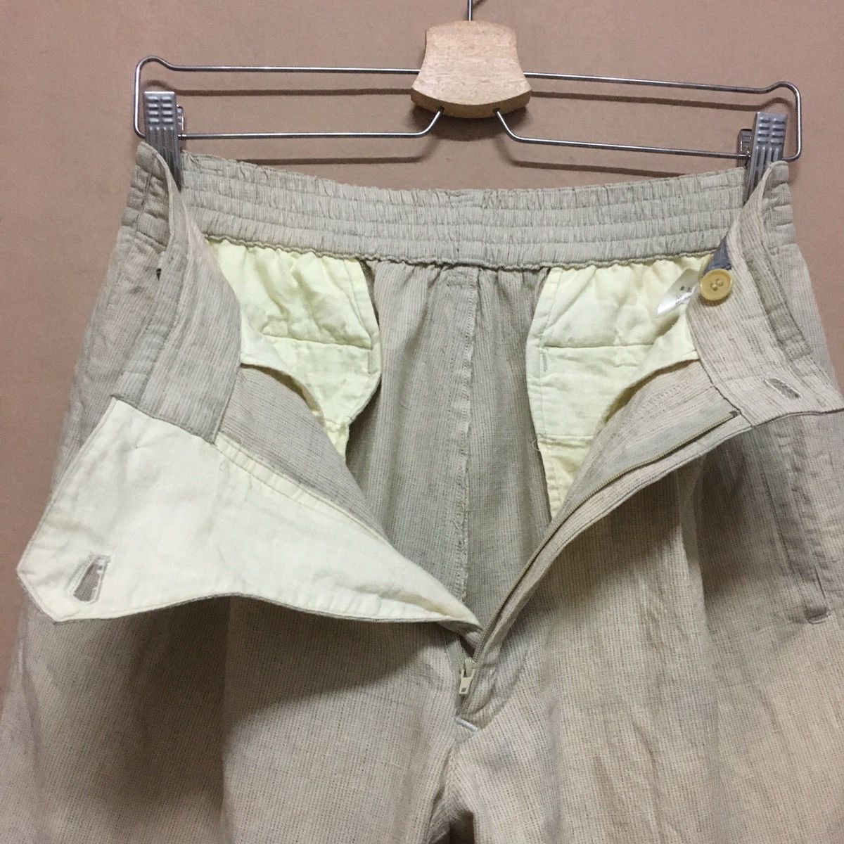 Issey Miyake × Vintage Vintage Issey Miyake Stripes Dirty Trousers Size US 29 - 11 Thumbnail