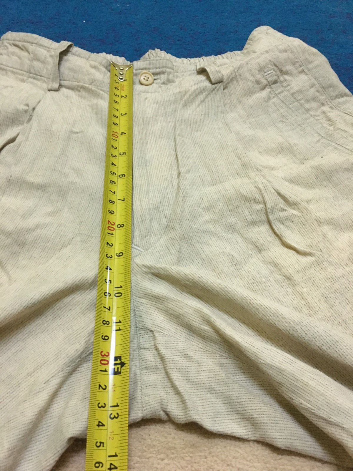 Issey Miyake × Vintage Vintage Issey Miyake Stripes Dirty Trousers Size US 29 - 14 Thumbnail