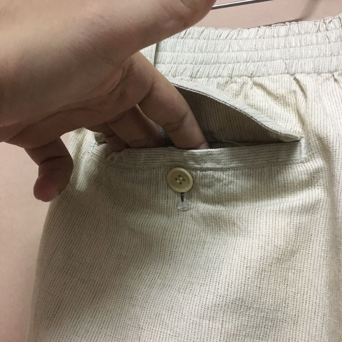 Issey Miyake × Vintage Vintage Issey Miyake Stripes Dirty Trousers Size US 29 - 9 Thumbnail