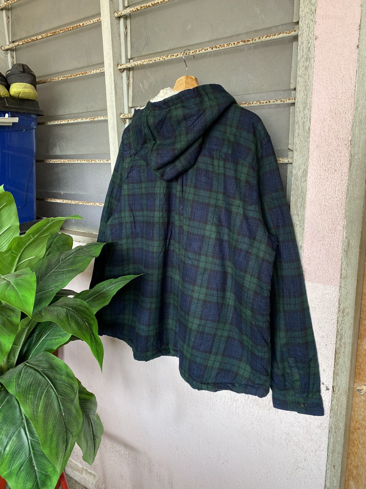 L.L. Bean × Vintage L.L Bean Checker Plaid Relaxed Fit Size US XXL / EU 58 / 5 - 2 Thumbnail