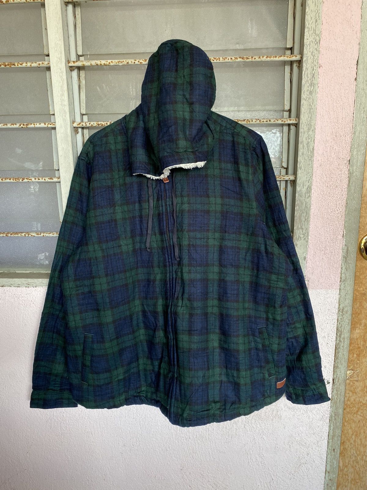 L.L. Bean × Vintage L.L Bean Checker Plaid Relaxed Fit Size US XXL / EU 58 / 5 - 5 Thumbnail