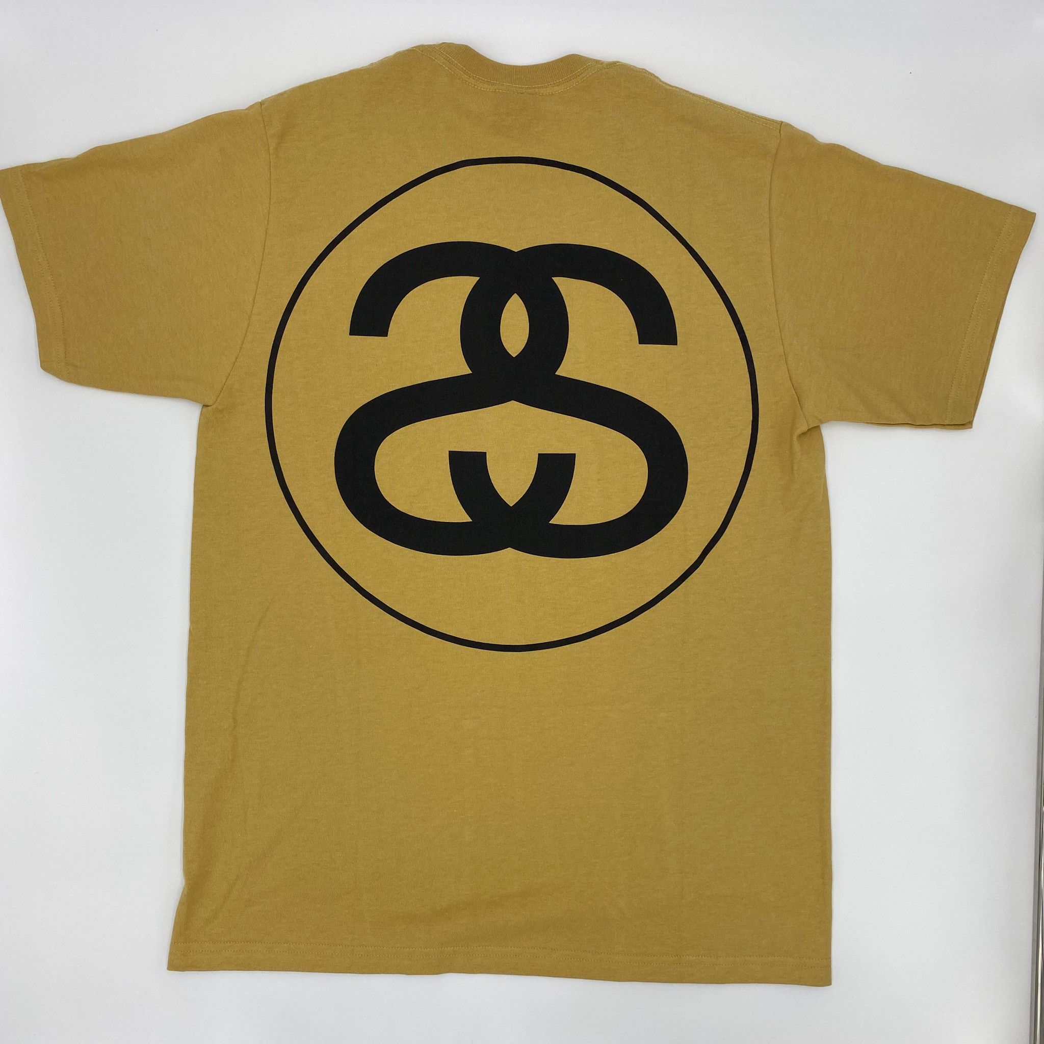 Image of Stussy Stüssy Big Link Tee Khaki • Xl, Men's