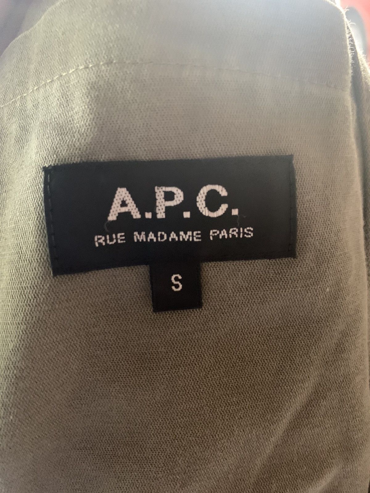A.P.C. A.P.C Military Button Up Light Jacket Size US S / EU 44-46 / 1 - 6 Thumbnail