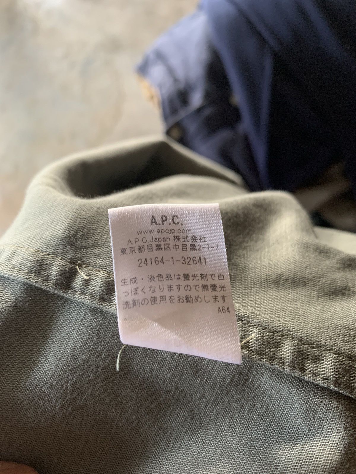 A.P.C. A.P.C Military Button Up Light Jacket Size US S / EU 44-46 / 1 - 7 Thumbnail