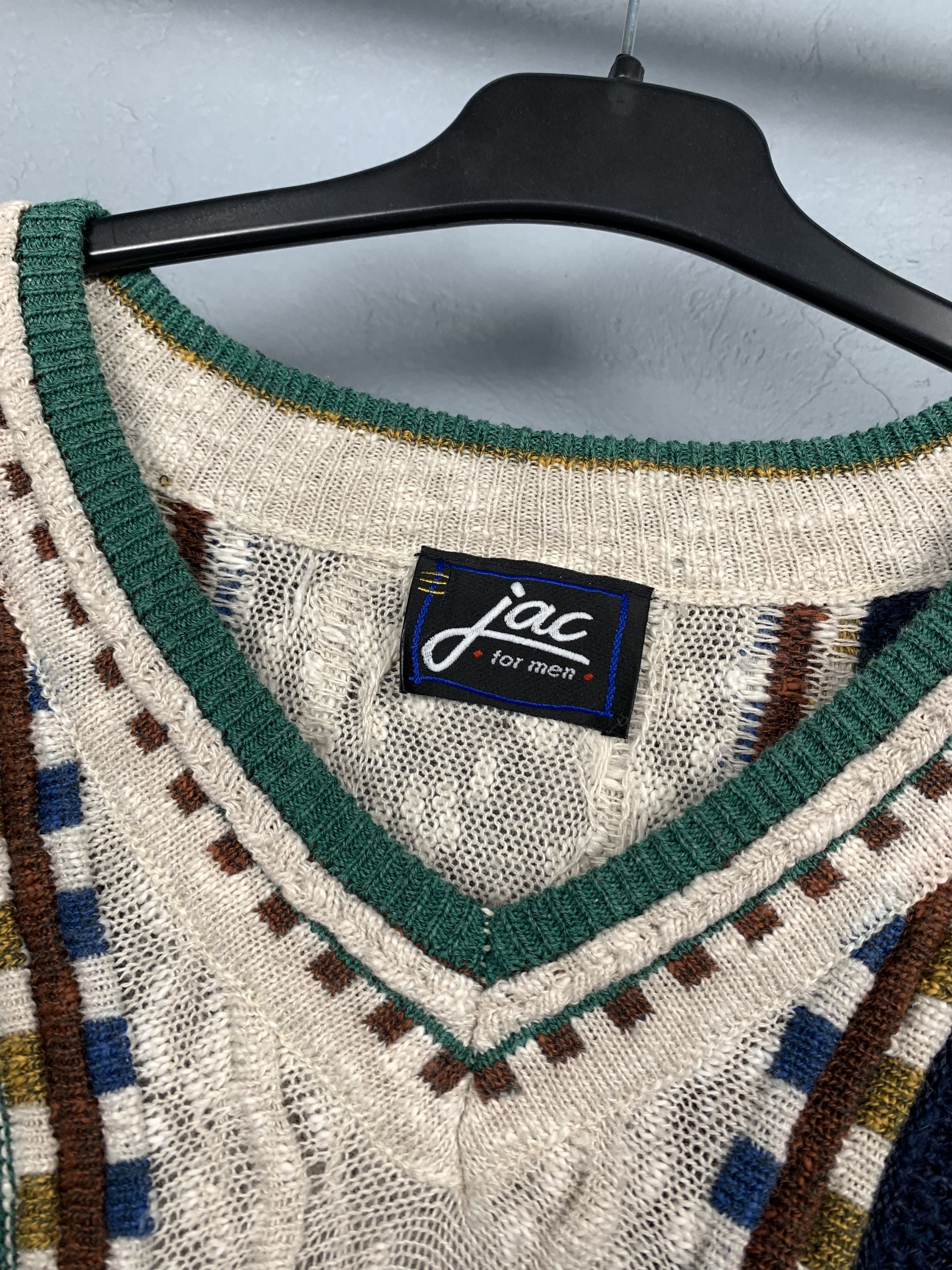 Other Multi Colored Knit Sweater Coogi style Size US L / EU 52-54 / 3 - 3 Thumbnail