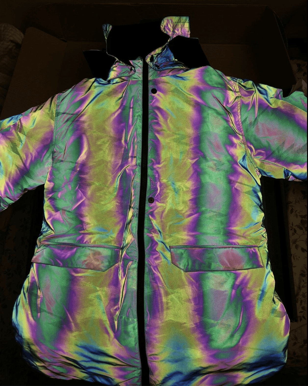 Stone island hot sale rainbow jacket