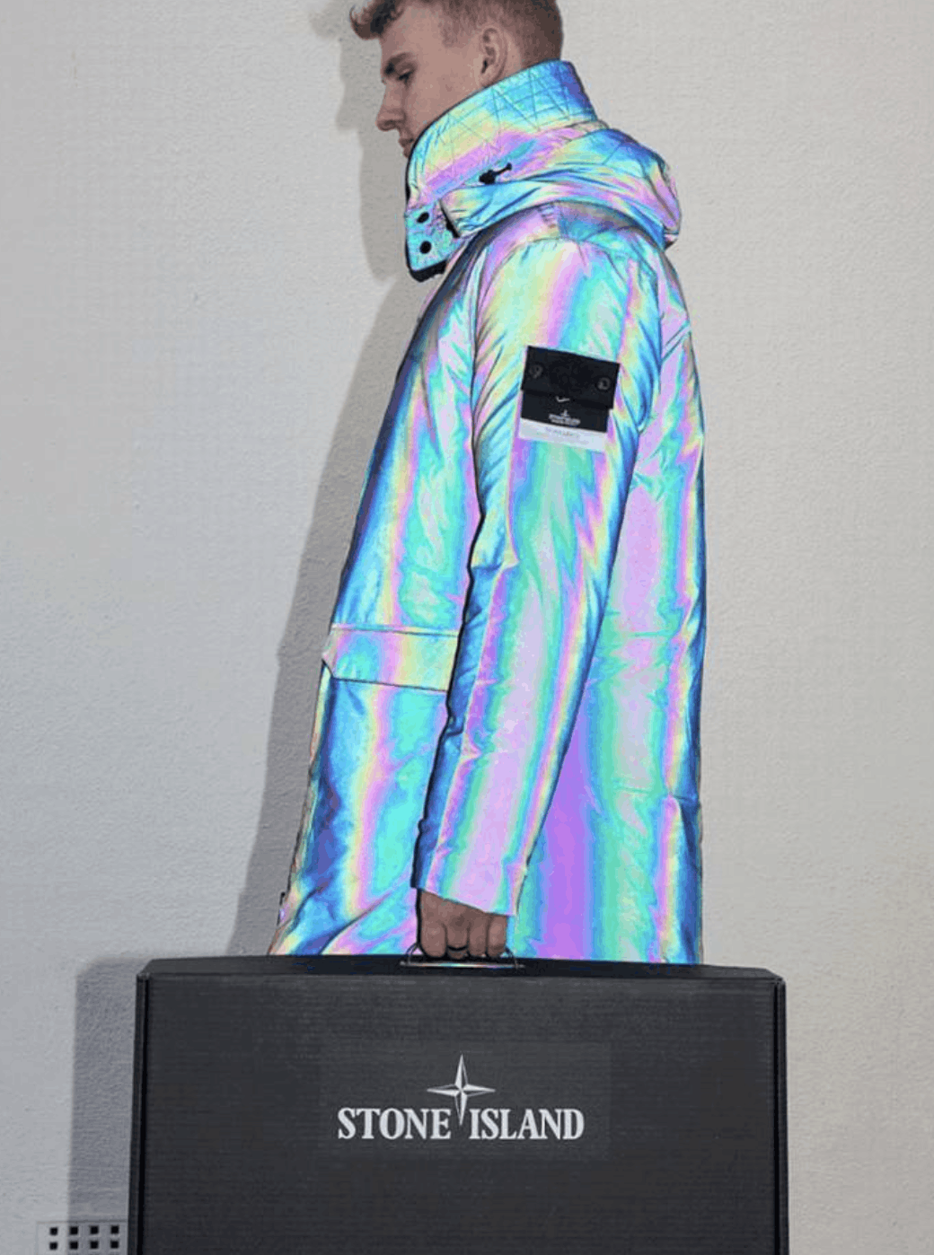 Stone Island Shadow Project NEW STONE ISLAND 18 SCARABEO DOWN PARKA IRIDESCENT XL 70603 Size US XL / EU 56 / 4 - 8 Thumbnail