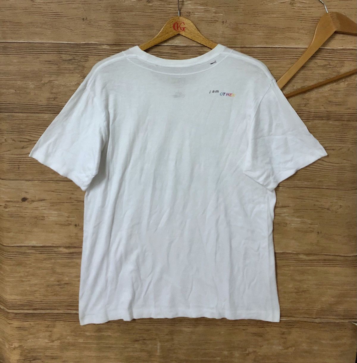 Japanese Brand × Pharrell CW21 🔥 Rare Pharrel T shirt I Am Other x Uniqlo L Streetwear Size US L / EU 52-54 / 3 - 5 Thumbnail