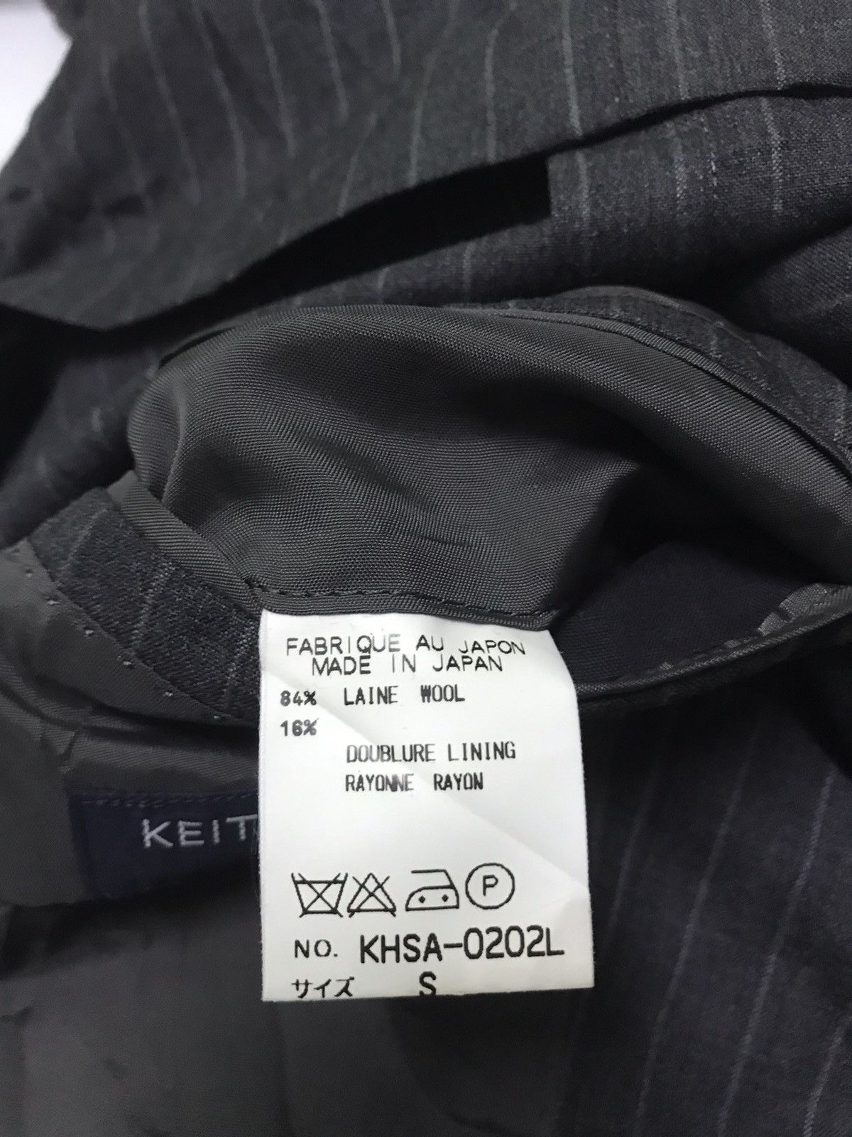 Japanese Brand Keita Maruyama stripes coat Size US S / EU 44-46 / 1 - 6 Thumbnail