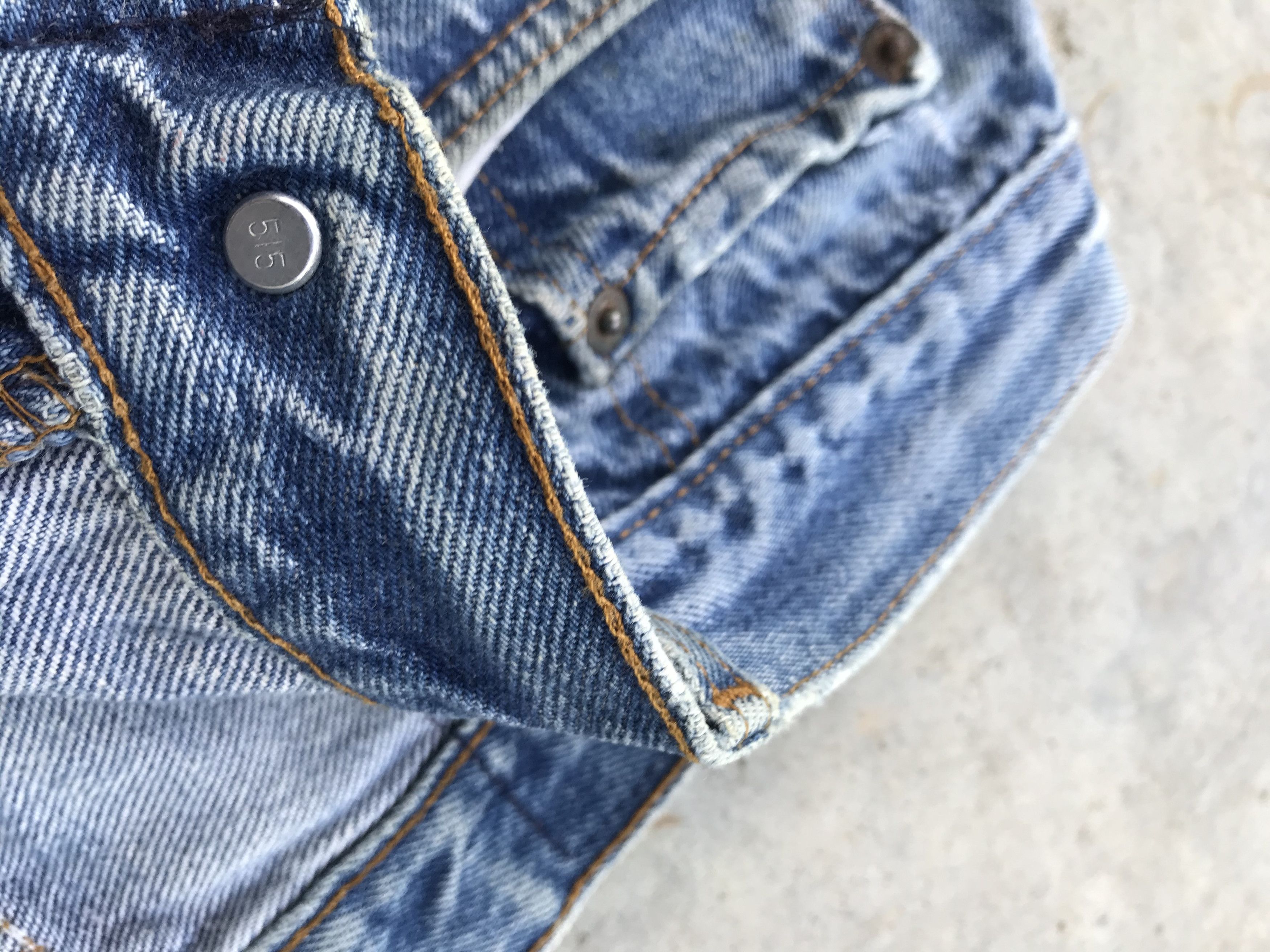 Levi's Vintage Levi's 501 top button 515 distressed denim jeans Size US 32 / EU 48 - 5 Thumbnail