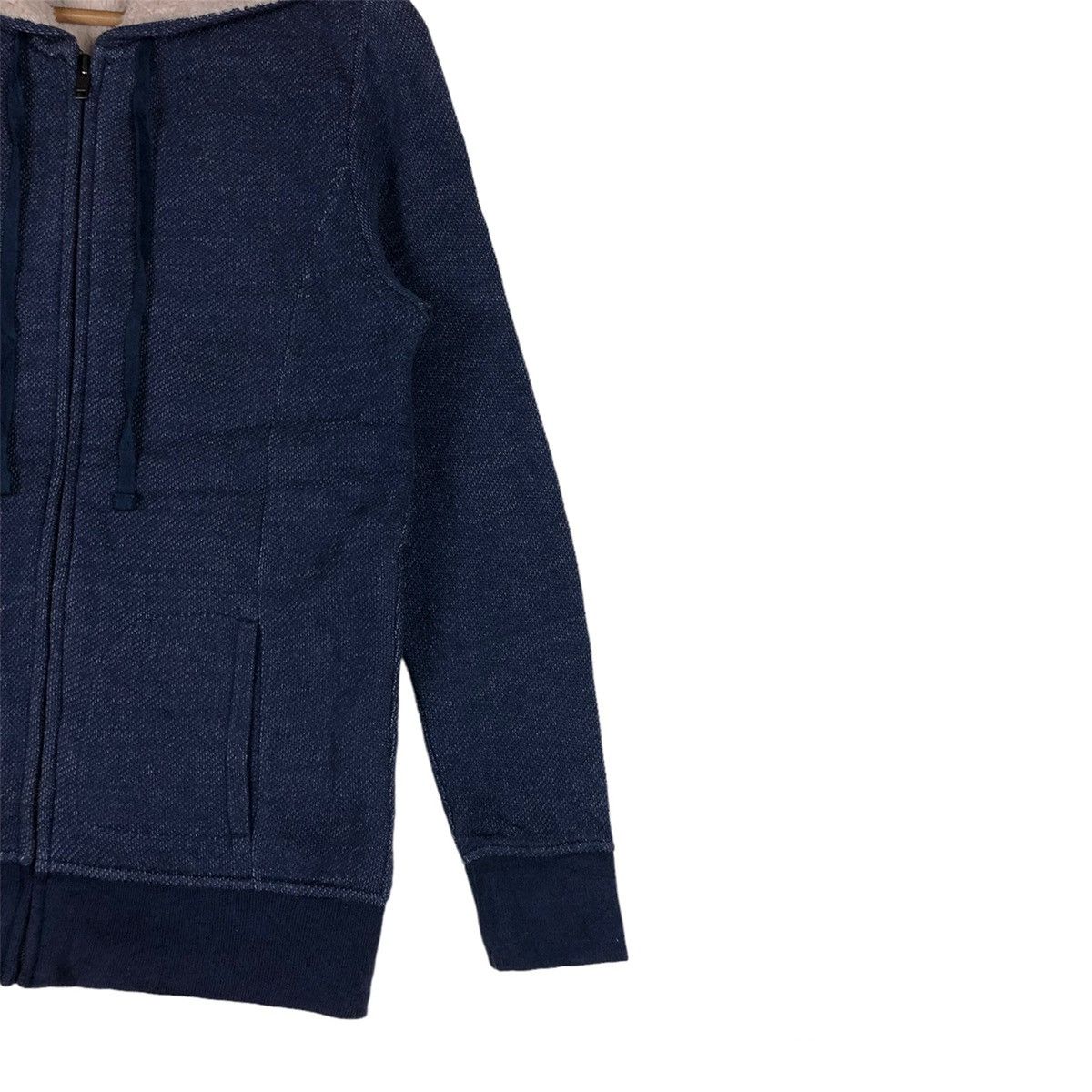 Gap Gap Casual Denim Style Sherpa Lined Full Zip Hooded Sweater Size US M / EU 48-50 / 2 - 4 Thumbnail