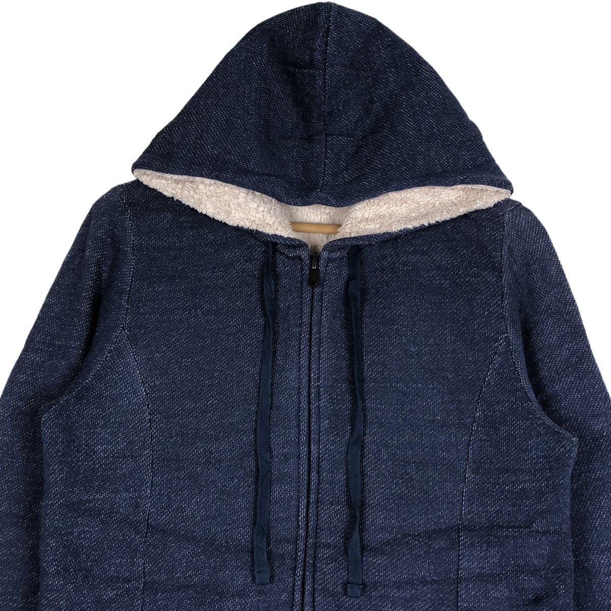Gap Gap Casual Denim Style Sherpa Lined Full Zip Hooded Sweater Size US M / EU 48-50 / 2 - 3 Thumbnail