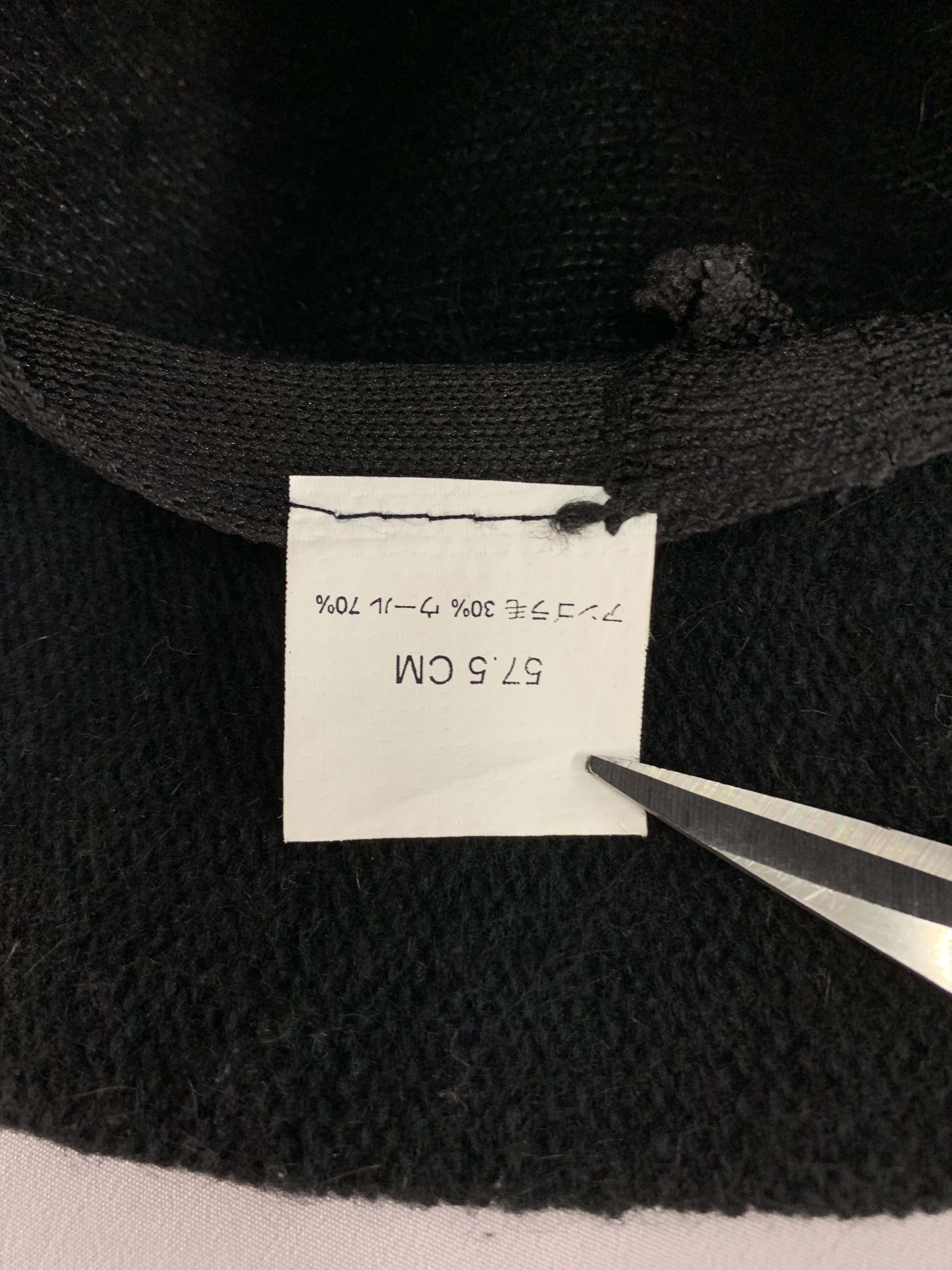 Vintage Vintage Hat Black Bucket - SS1219 Size ONE SIZE - 8 Thumbnail