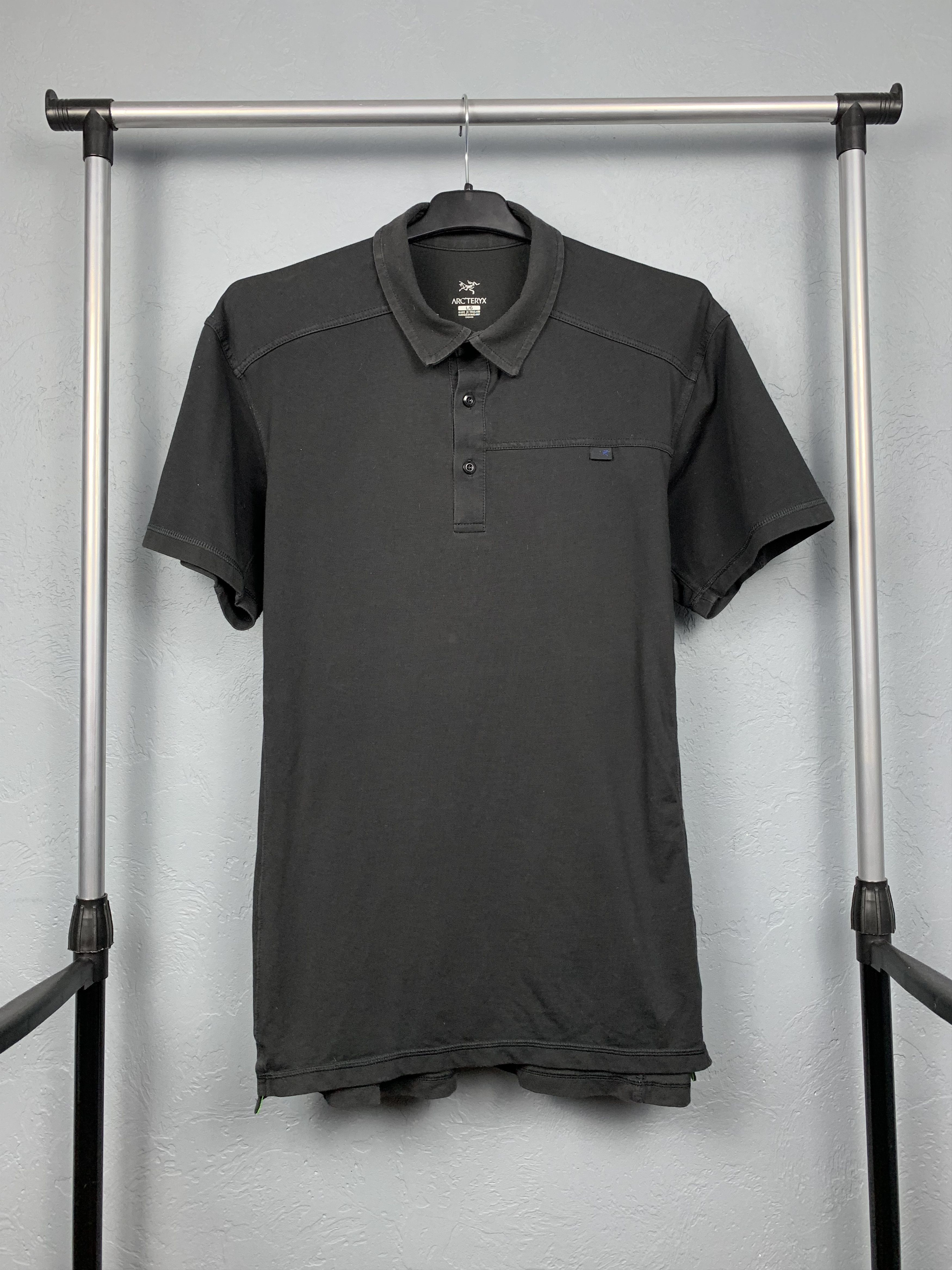 Arc'teryx × Vintage Arc'Teryx Vintage Mens Polo Shirt Size US L / EU 52-54 / 3 - 1 Thumbnail