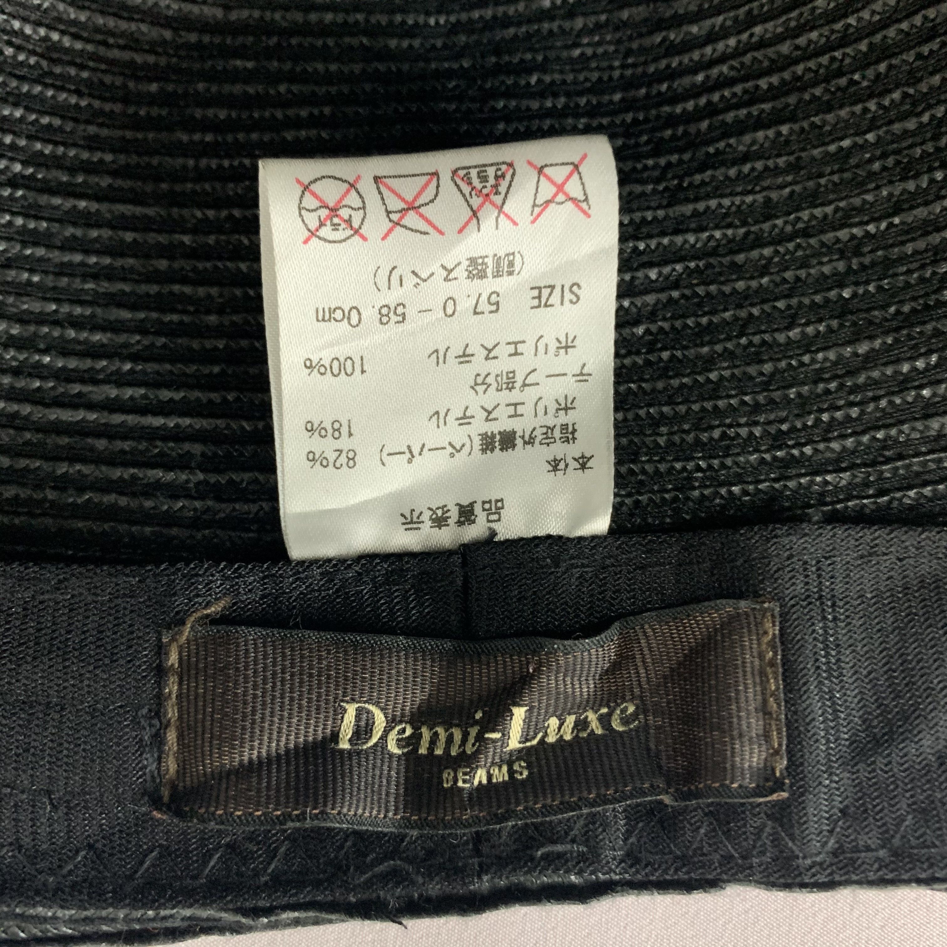 Beams Plus × Japanese Brand × Vintage Beams Black Bucket Hats - S3038 Size ONE SIZE - 6 Thumbnail