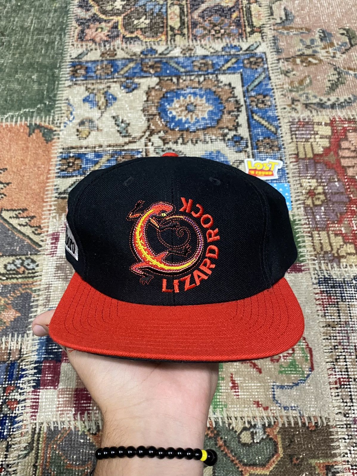 Vintage '90s Vintage Marlboro Lizard Rock Embroidered Strap Hat