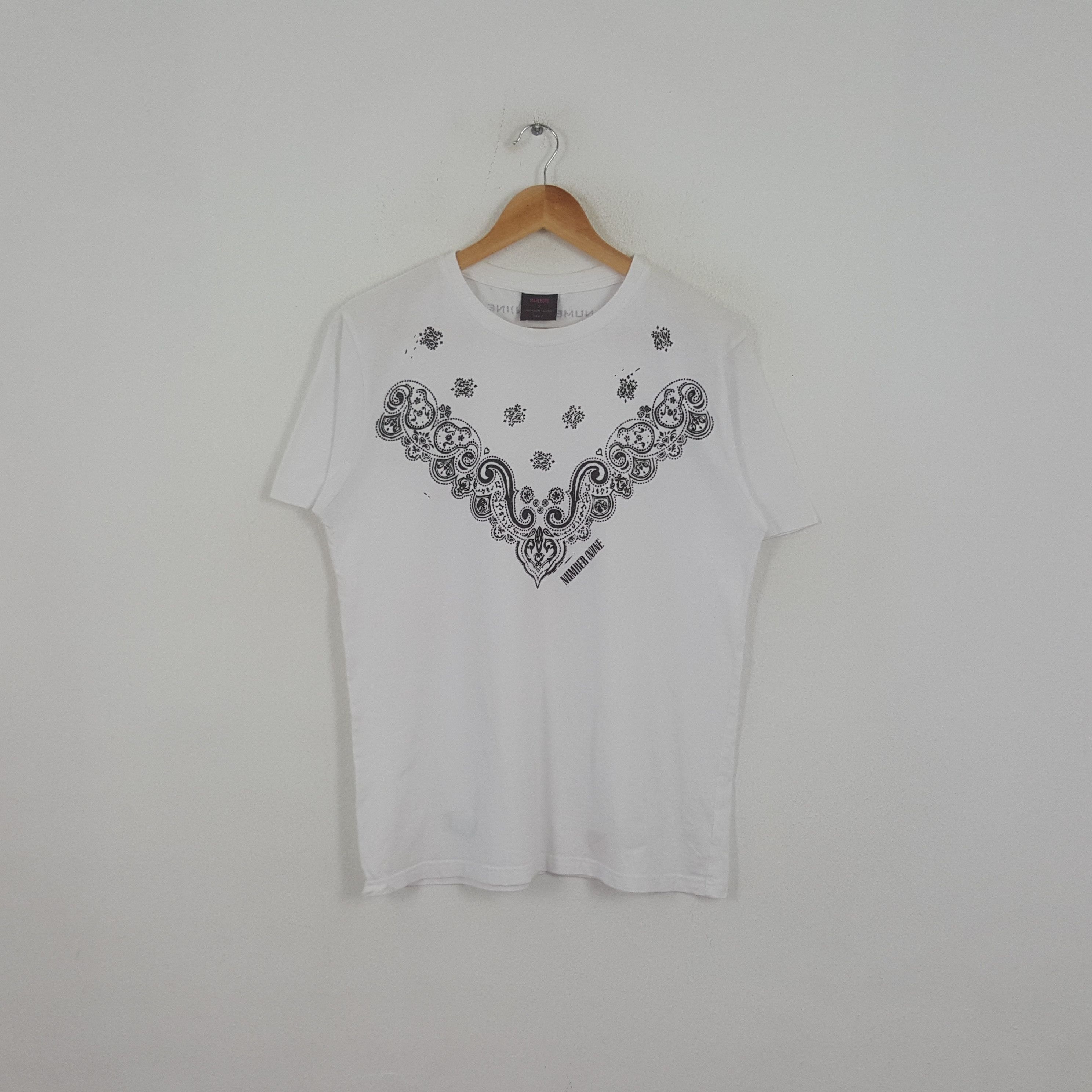 Vintage Number (N)ine X Marlboro Japanese Brand Tshirt