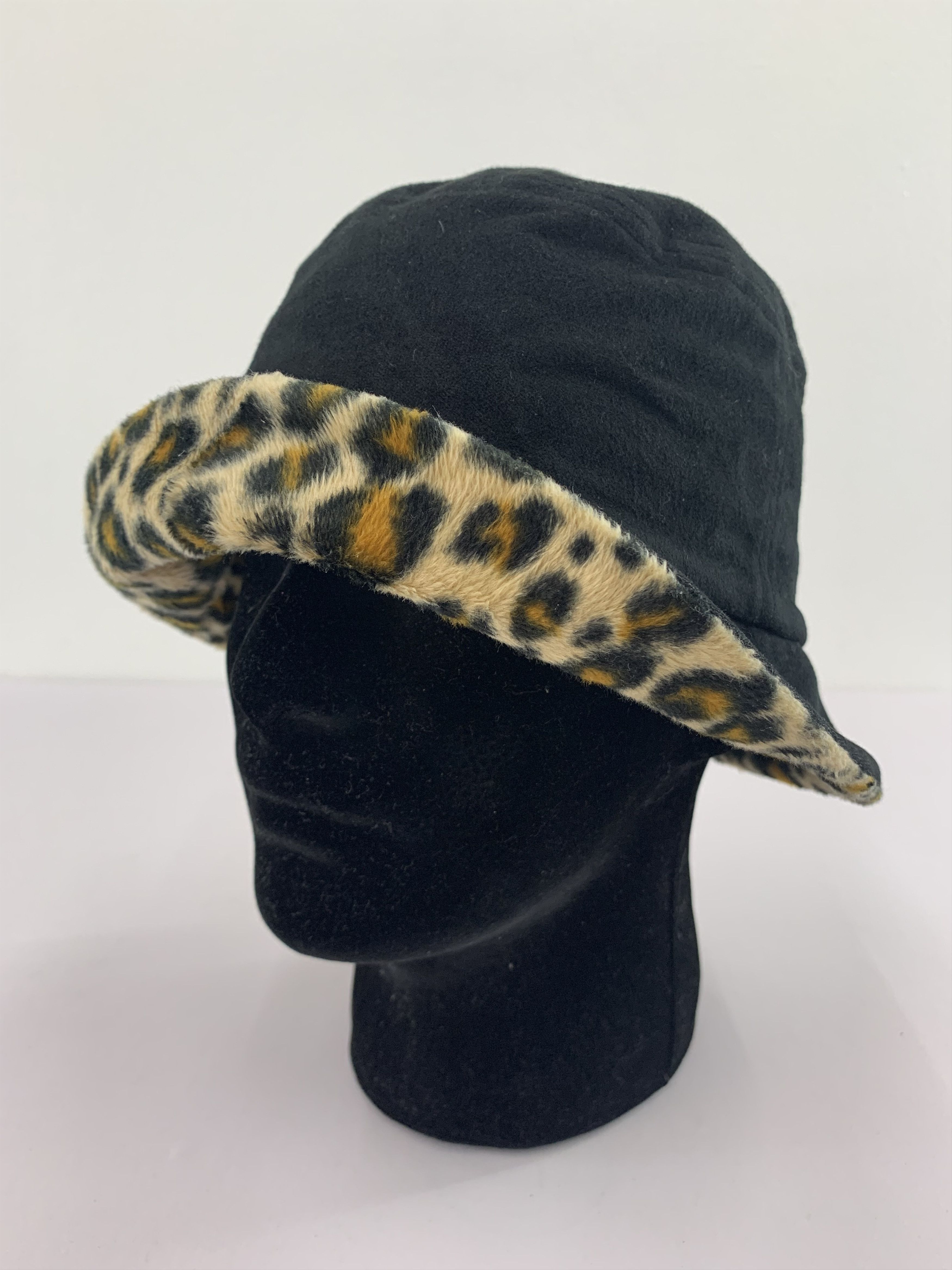 Japanese Brand × Vintage Fur Hats Leopard Design - S3061 Size ONE SIZE - 1 Thumbnail