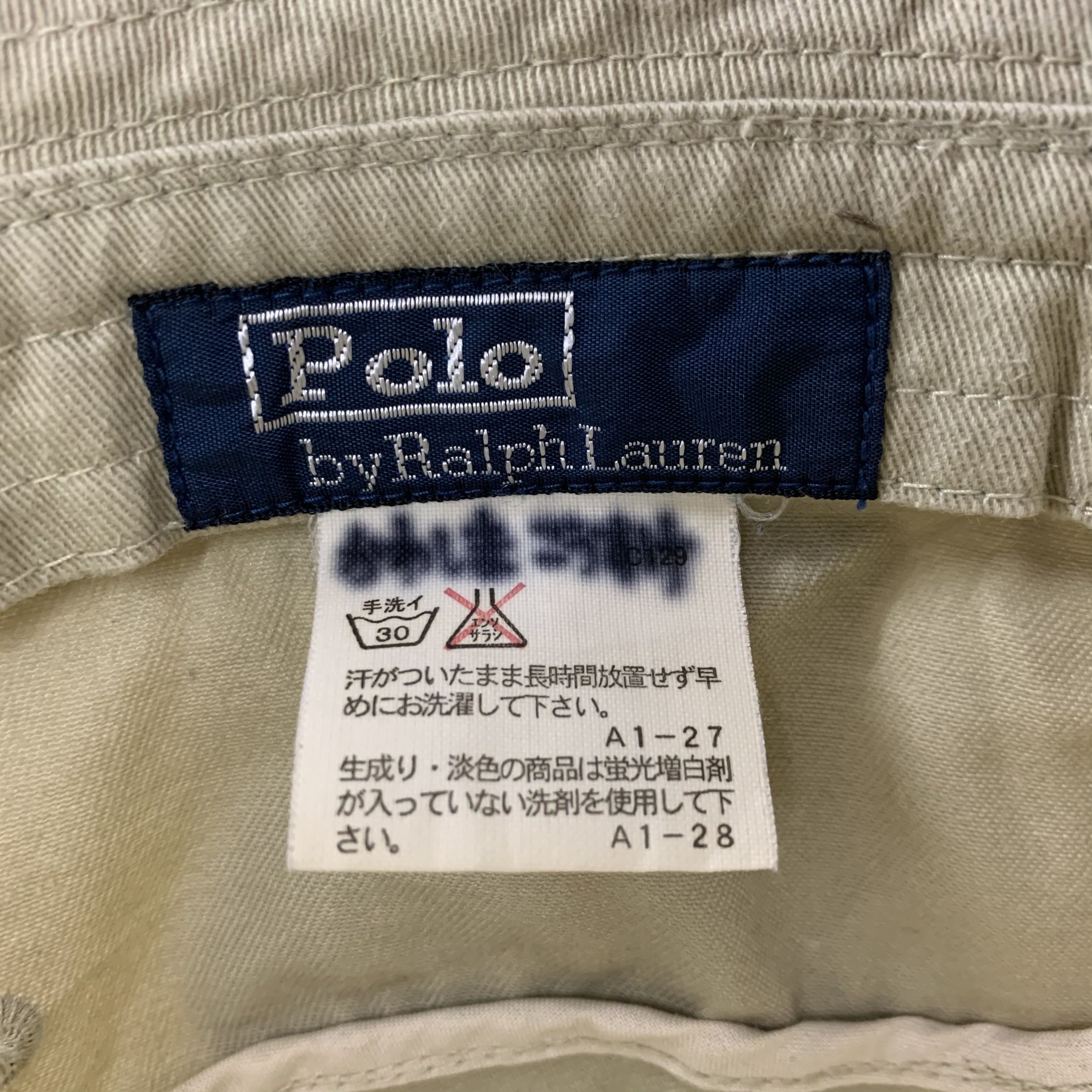 Polo Ralph Lauren × Vintage Polo Ralph Lauren Bucket Hats size 50cm - S3036 Size ONE SIZE - 5 Thumbnail