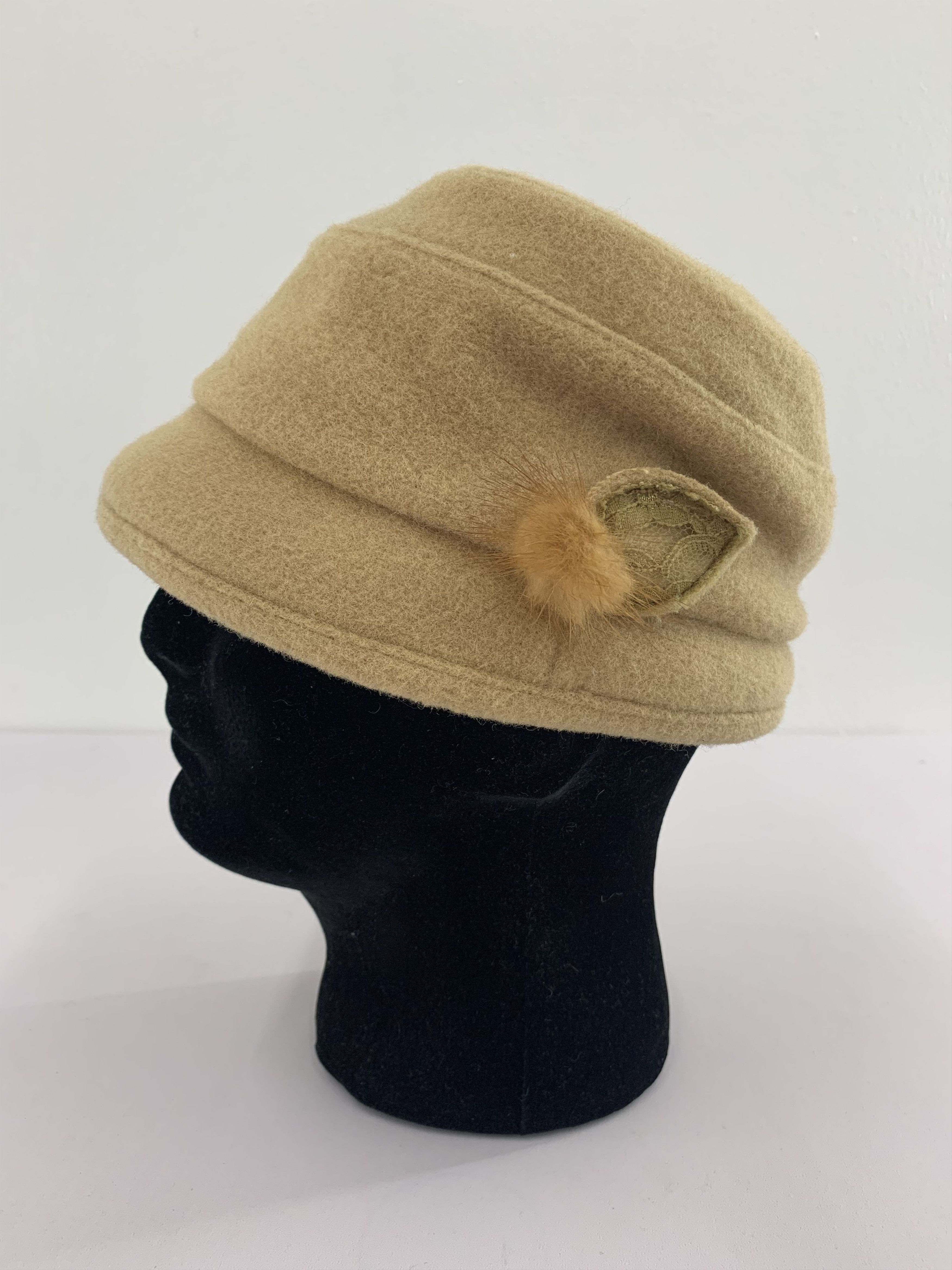 Other Vivalenu Fur Cap Nice Design - S3032 Size ONE SIZE - 3 Thumbnail
