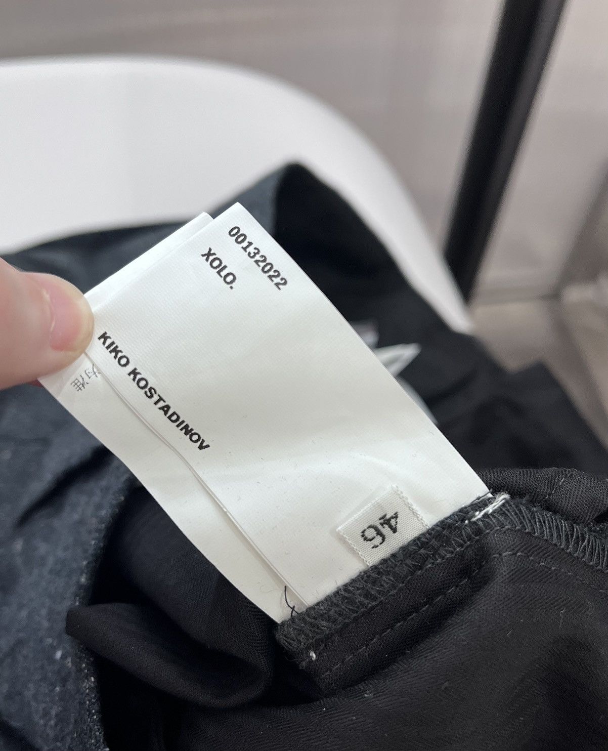 Kiko Kostadinov Kiko kostadinov xolo pleated trouser Size US 31 - 3 Thumbnail