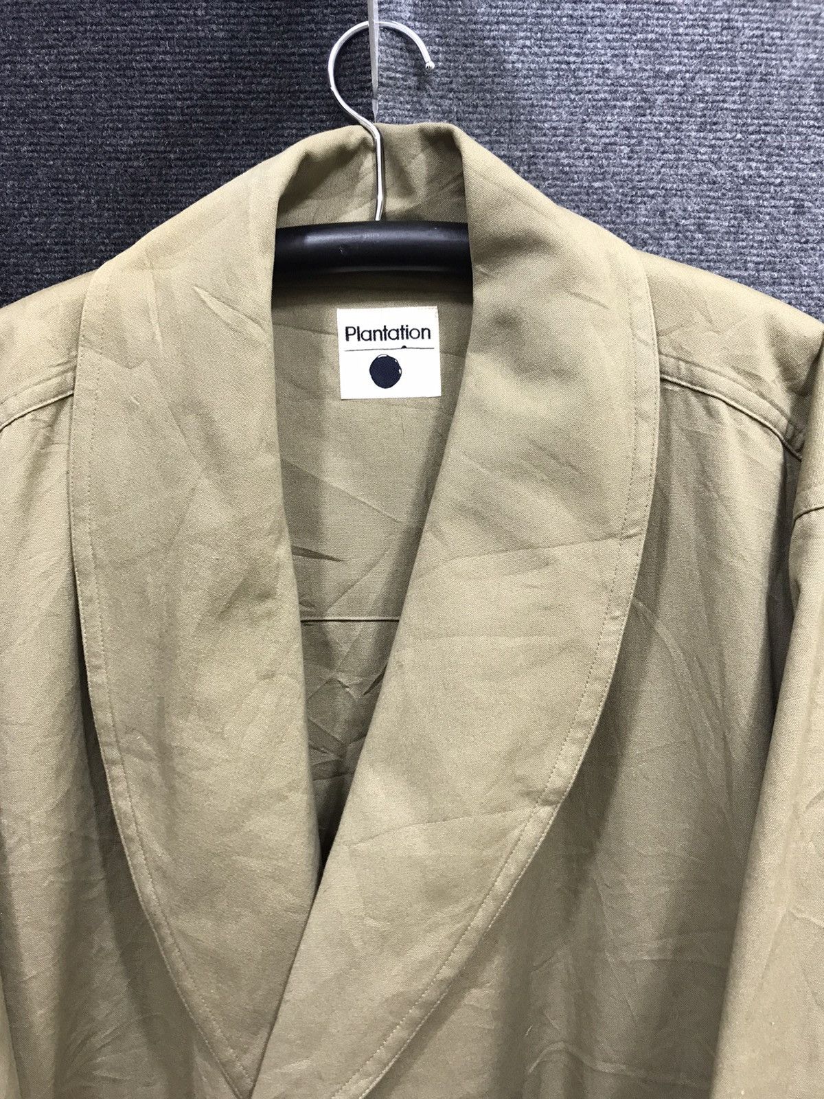 Issey Miyake Plantation by Issey Miyake Shawl Collar Oversize Trench Coat Size US L / EU 52-54 / 3 - 2 Thumbnail
