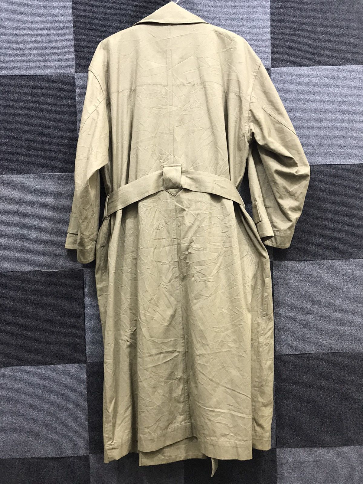 Issey Miyake Plantation by Issey Miyake Shawl Collar Oversize Trench Coat Size US L / EU 52-54 / 3 - 7 Thumbnail