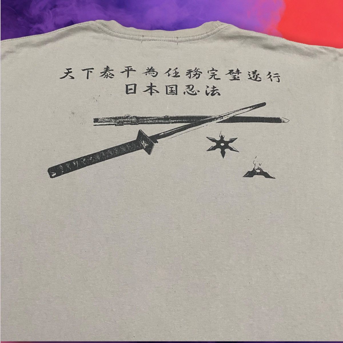 Anime × Japanese Brand × Vintage Vintage Japanese Brand Ninja Tees Size US M / EU 48-50 / 2 - 4 Thumbnail