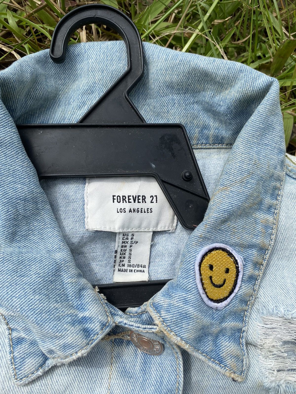 Japanese Brand OFFER🔥Vintage Forever 21 Distressed Style Patchwork Size M / US 6-8 / IT 42-44 - 3 Thumbnail