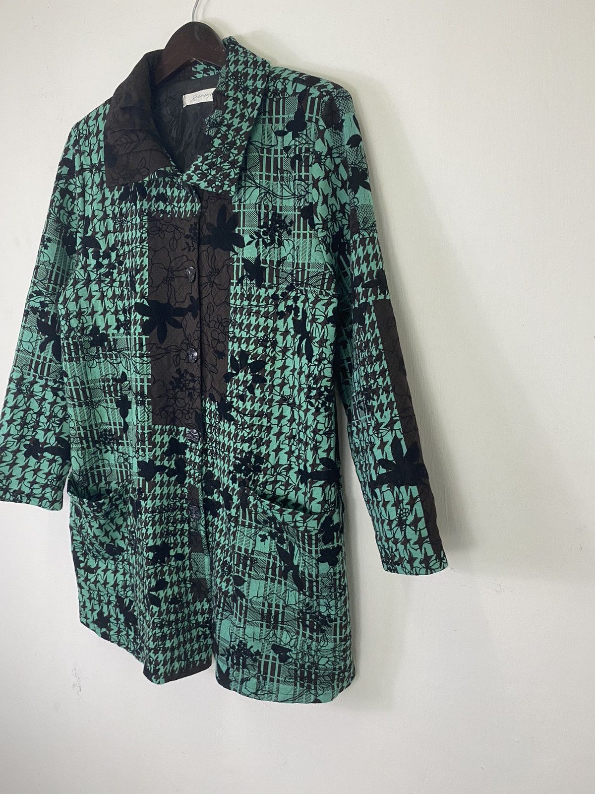 Japanese Brand × Native × Vintage Gcw23🔥Vintage Sanaya Button Up Coat Jacket Size L / US 10 / IT 46 - 5 Thumbnail