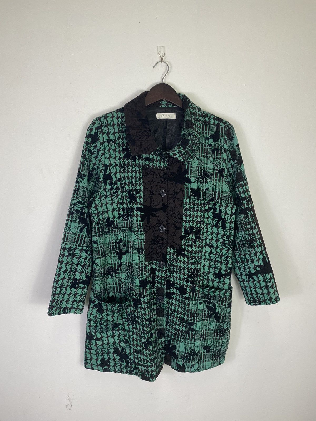 Japanese Brand × Native × Vintage Gcw23🔥Vintage Sanaya Button Up Coat Jacket Size L / US 10 / IT 46 - 1 Thumbnail