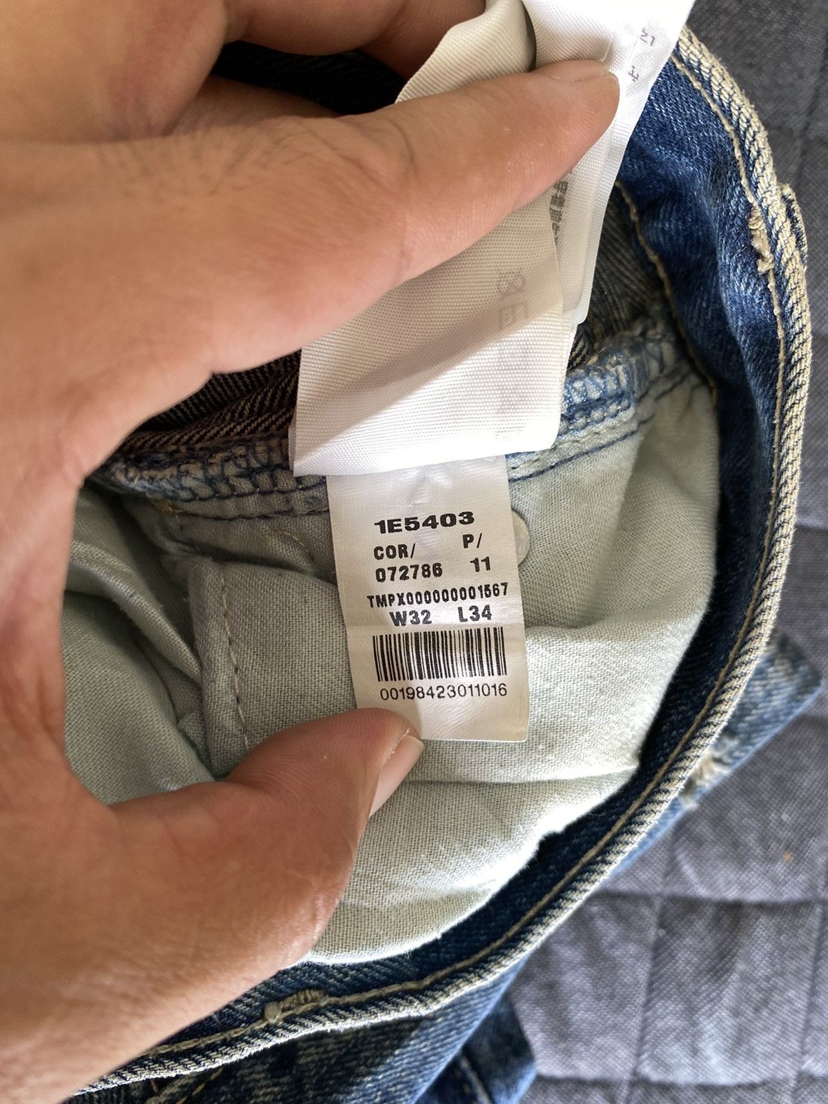 Abercrombie & Fitch × Vintage STEALS🔥Vintage Abercrombie & Fitch Slim Straight Jeans Size US 35 - 7 Thumbnail