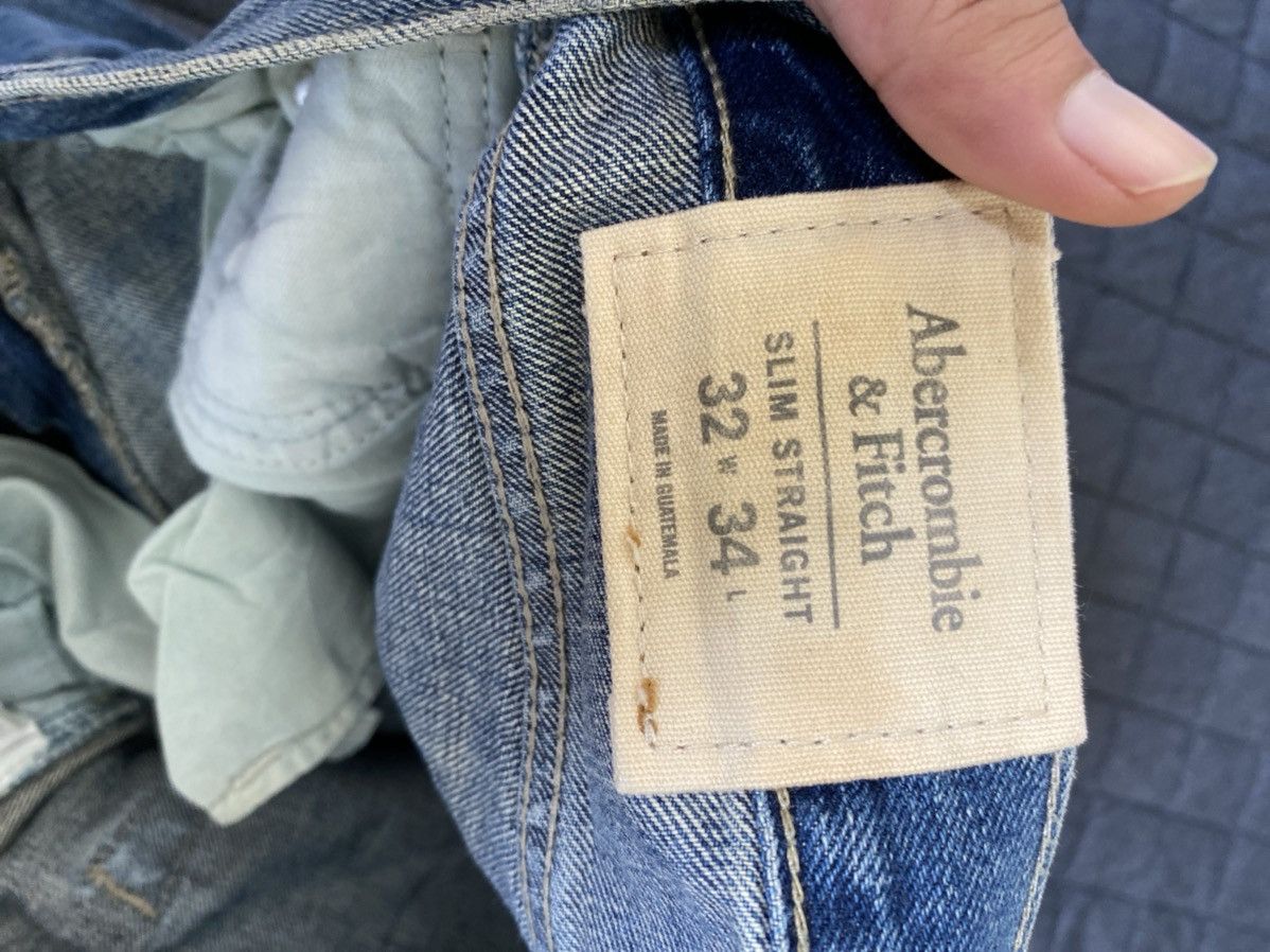 Abercrombie & Fitch × Vintage STEALS🔥Vintage Abercrombie & Fitch Slim Straight Jeans Size US 35 - 6 Thumbnail